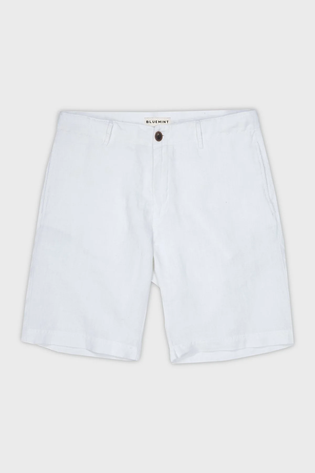 Bluemint Edmund % 100 Keten Regular Fit Erkek Short BM24004051MS 112 BEYAZ - 2