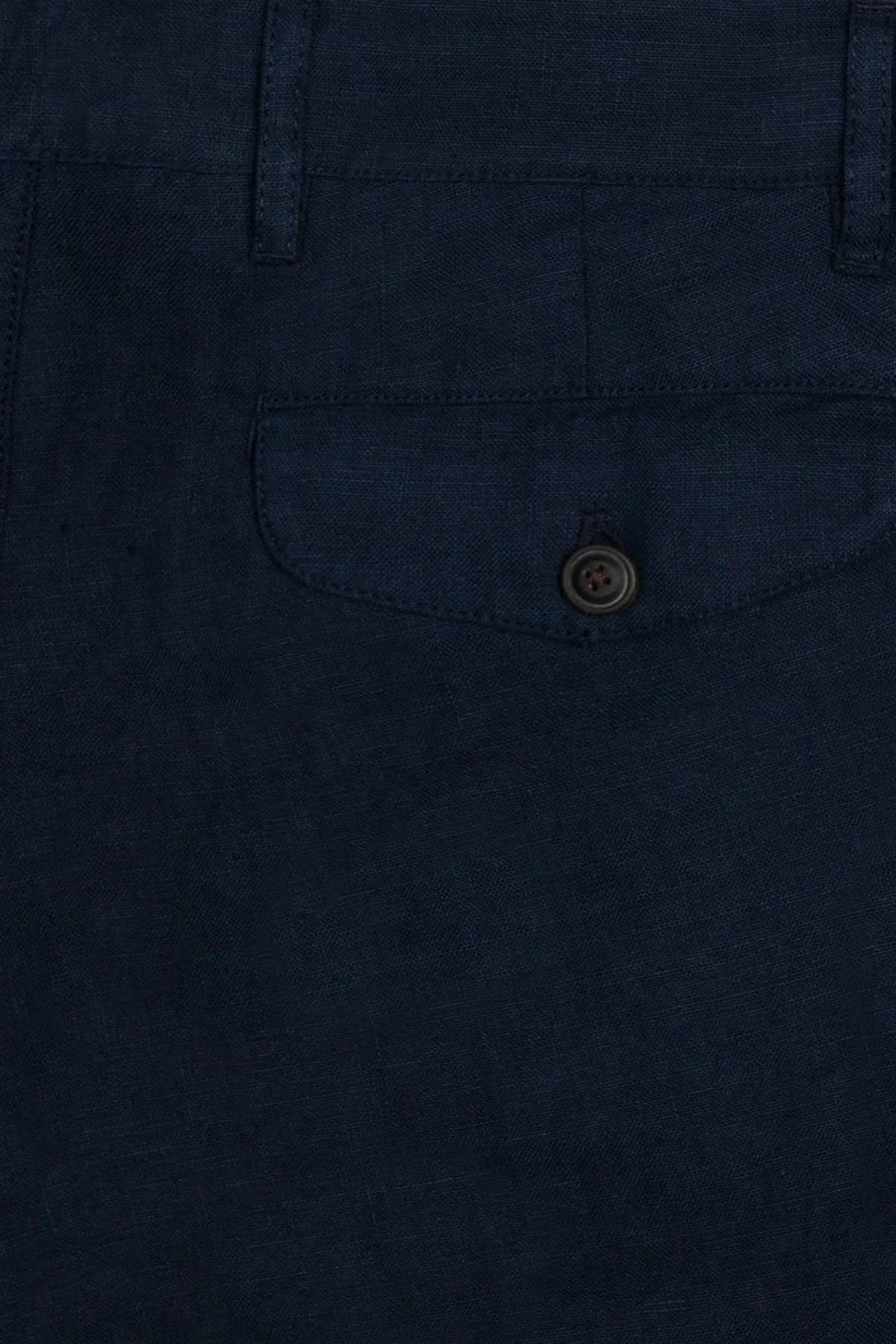 Bluemint Edmund Cepli % 100 Keten Regular Fit Erkek Short BM23004051MS 155 LACİVERT - 3