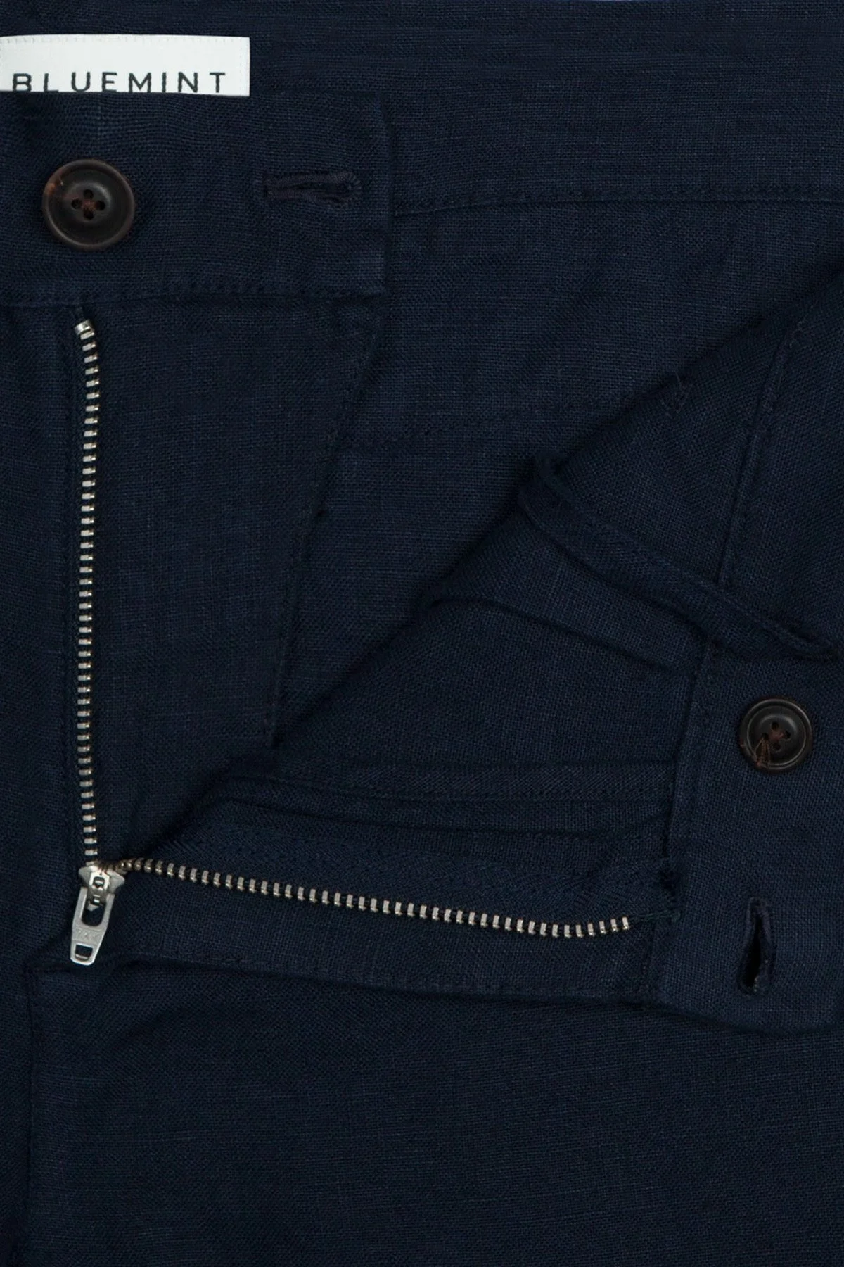 Bluemint Edmund Pamuklu Slim Fit Bermuda Erkek Short BM22004051MS 155 LACİVERT - 4