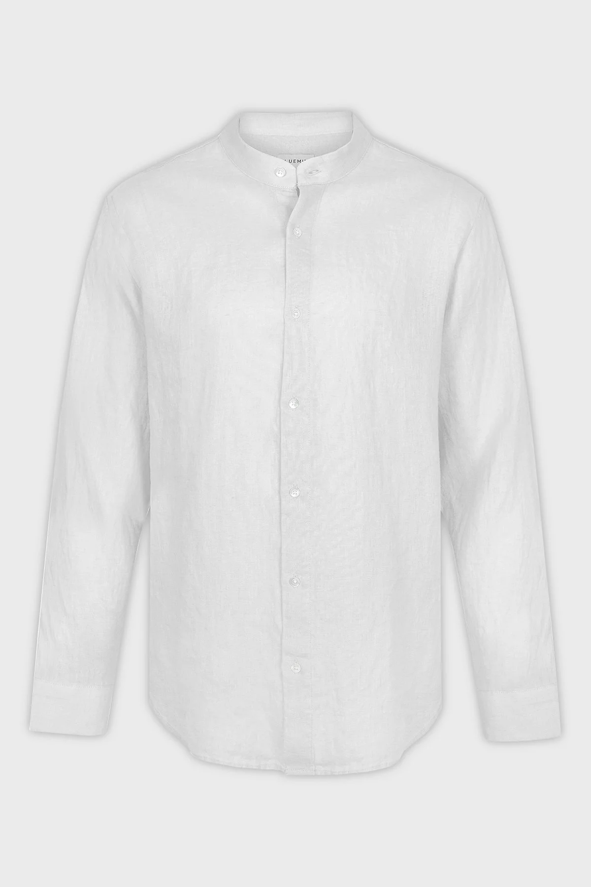 Bluemint Eric % 100 Keten Regular Fit Erkek Gömlek BM23002084MS 112 BEYAZ - 3
