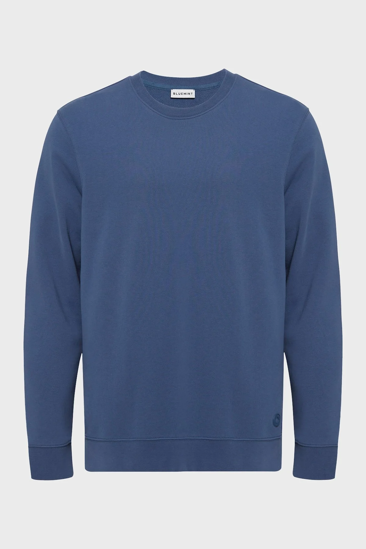 Bluemint Fenix % 100 Pamuk Regular Fit Bisiklet Yaka Erkek Sweat BM24019097MW1 104 KOYU MAVİ - 10