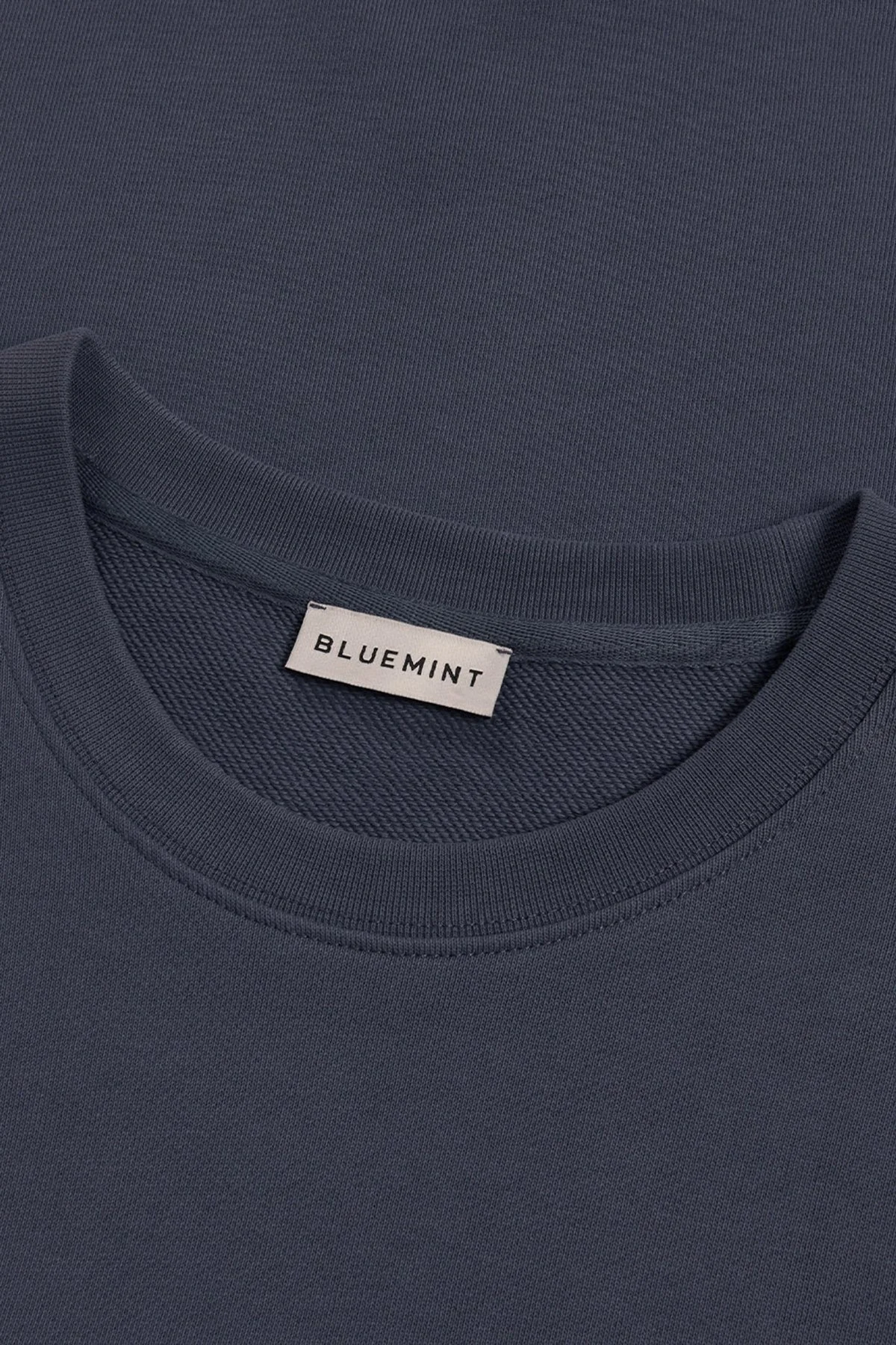 Bluemint Fenix % 100 Pamuk Regular Fit Bisiklet Yaka Erkek Sweat BM24019097MW1 106 LACİVERT - 3