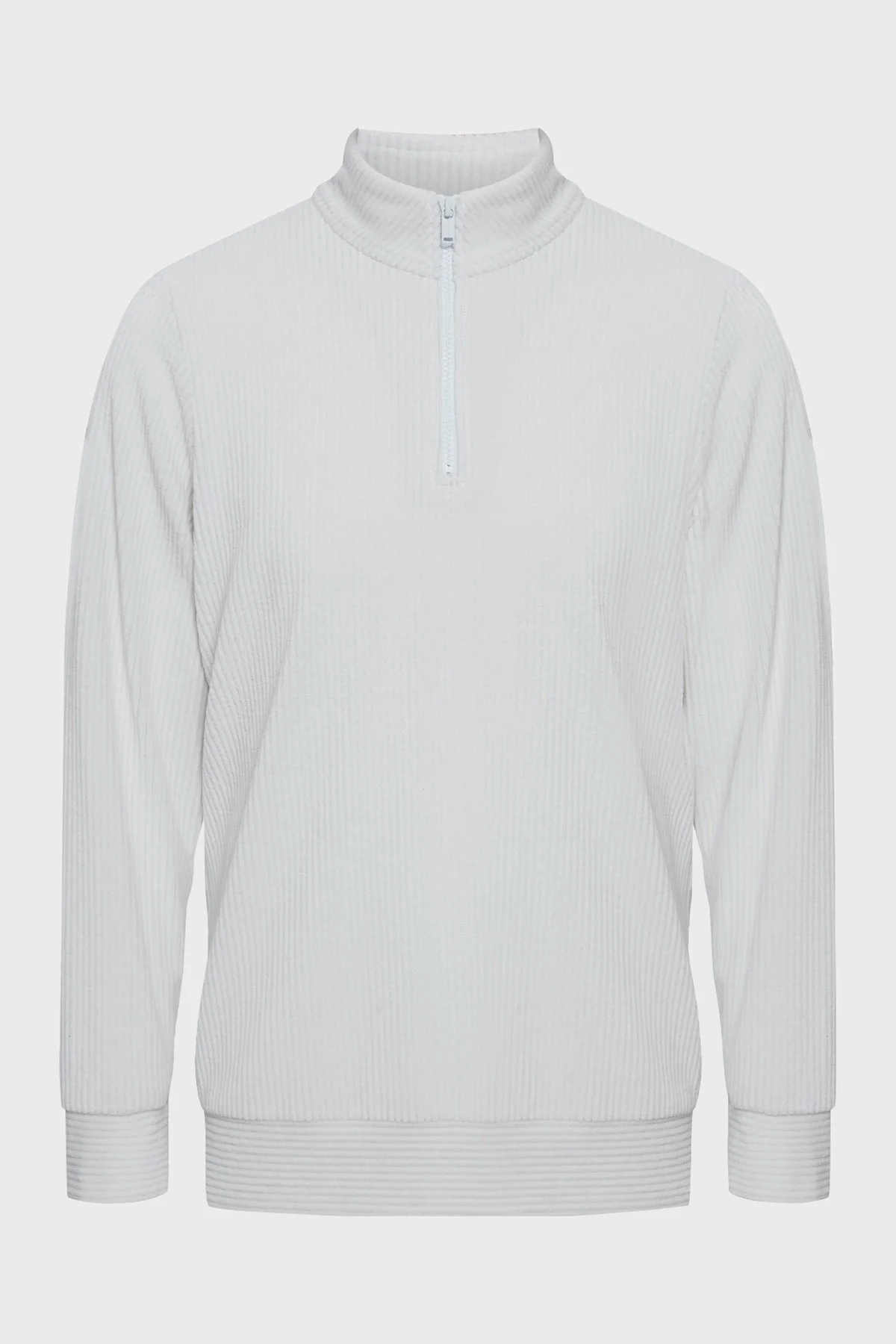 Bluemint Gael Fitilli Comfort Fit Dik Yaka Kadife Erkek Sweat BM24019345MW 630 MİNT - 5