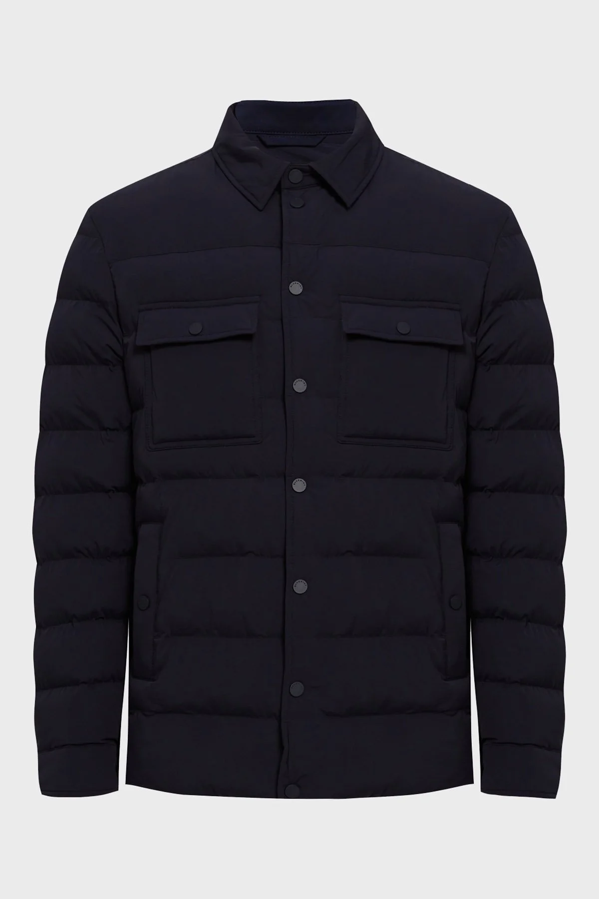 Bluemint Kapitoneli Comfort Fit Gömlek Yaka Şişme Erkek Mont BM24030342MW 155 LACİVERT - 5