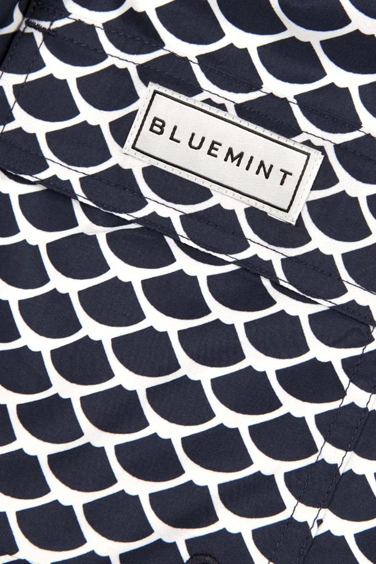 Bluemint Logan Cepli Deniz Şortu Hızlı Kuruyan Erkek Mayo Short BM23003013MS 529 LACİVERT - 6