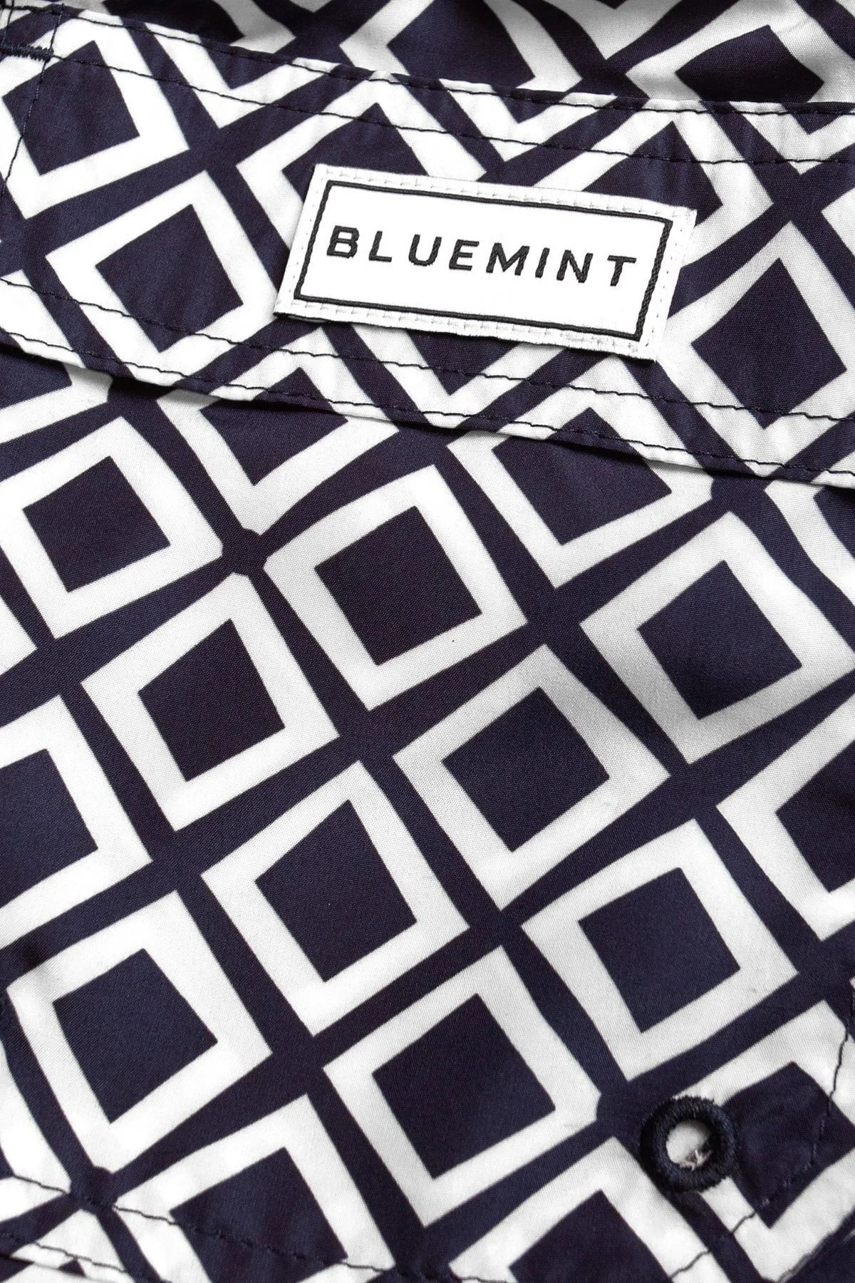 Bluemint Logan Cepli Deniz Şortu Hızlı Kuruyan Erkek Mayo Short BM23003013MS 916 LACİVERT - 6