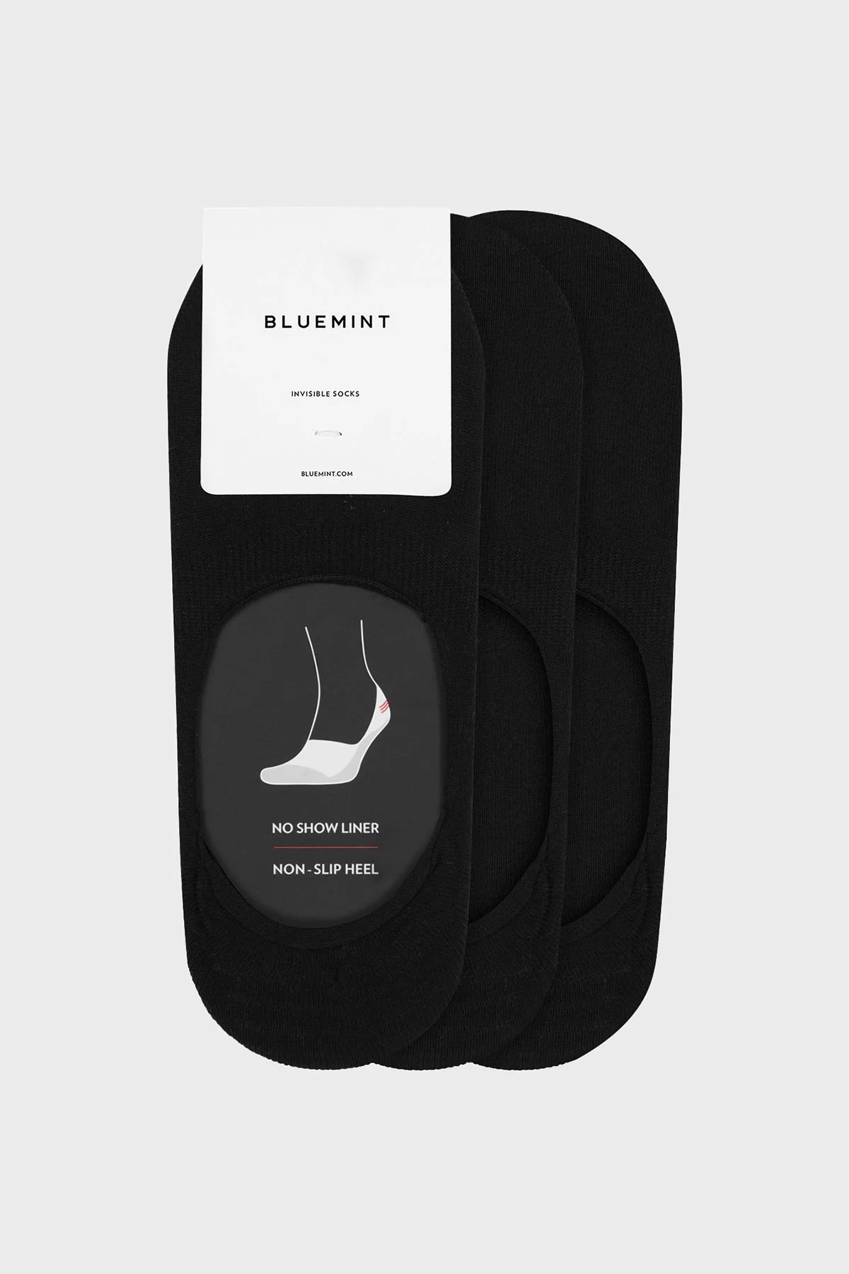Bluemint Logolu Bambu Karışımlı Babet Erkek Çorap BM250234854A 111 SİYAH - 4