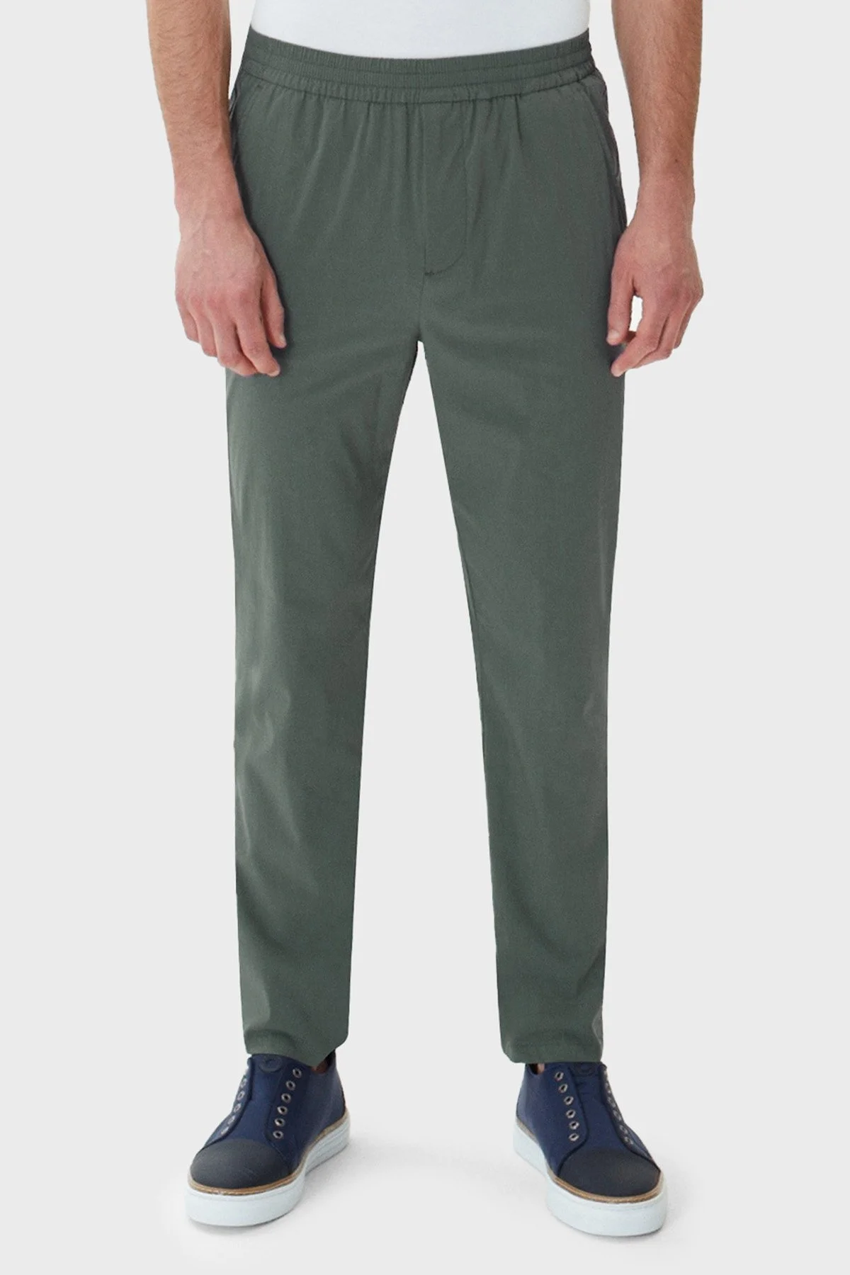 Bluemint Pamuklu Comfort Fit Daralan Paça Jogger Erkek Pantolon BM25009256MS 123 HAKİ - 1