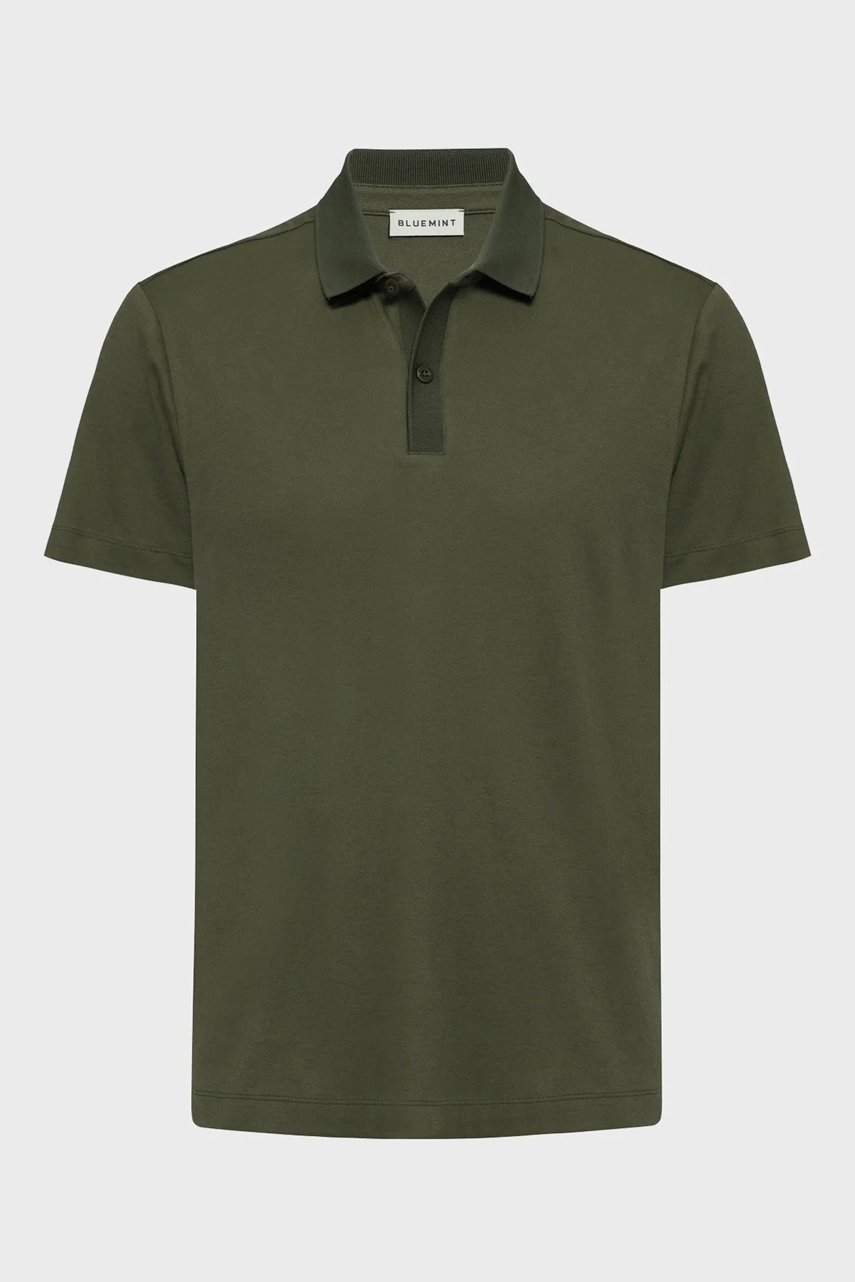 Bluemint Pamuklu Comfort Fit Düğmeli Erkek Polo Yaka T Shirt BM25007304MS 332 HAKİ - 5