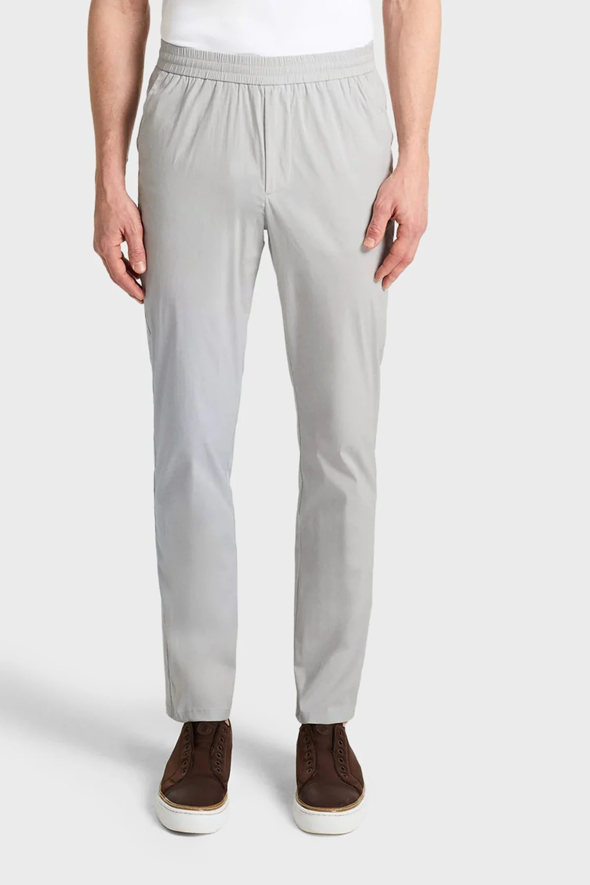 Bluemint Pamuklu Comfort Fit Normal Bel Daralan Paça Jogger Erkek Pantolon ACESUMJOGG1 152 GRİ - 1