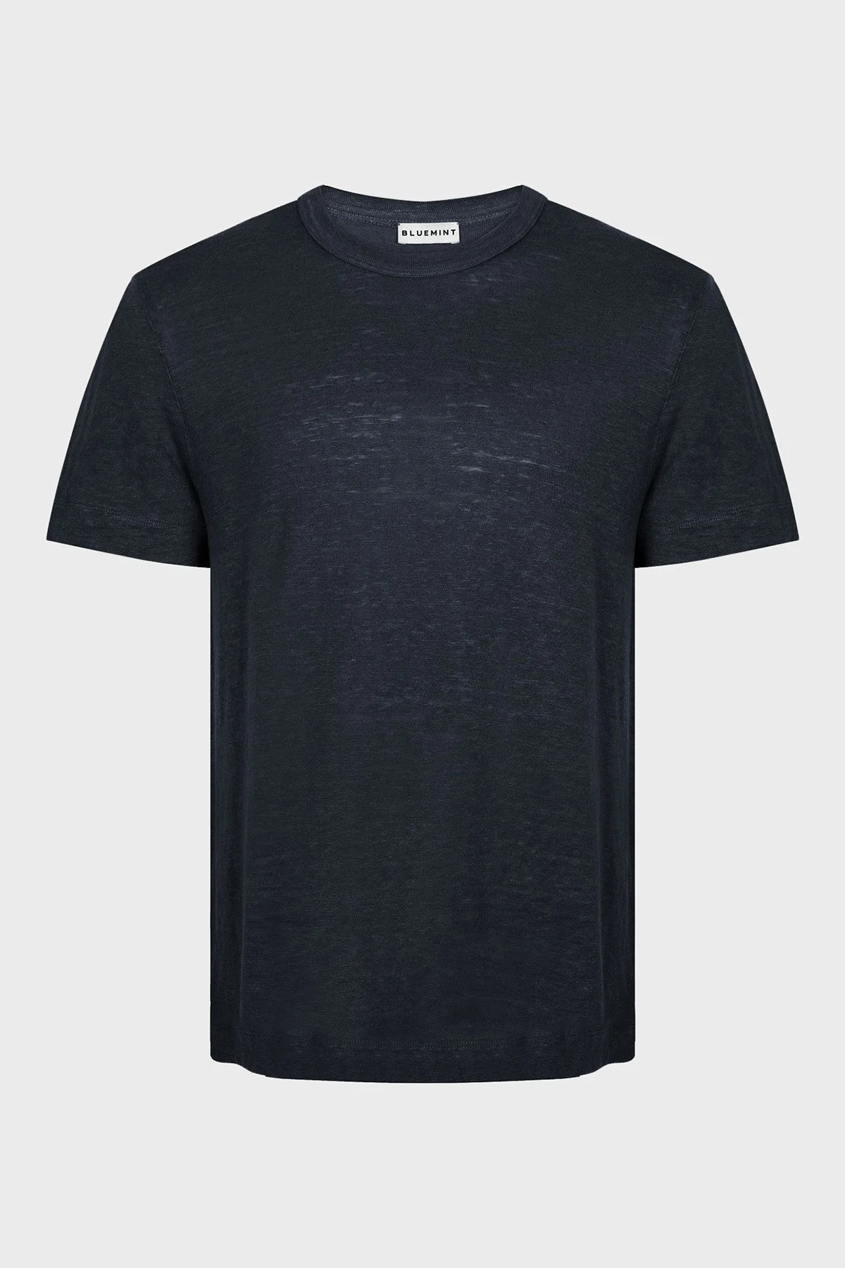 Bluemint Pamuklu Comfort Fit Sıfır Yaka Erkek T Shirt BM25001303MS 155 KOYU LACİVERT - 8