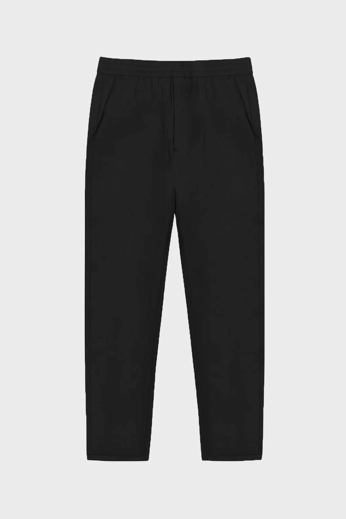 Bluemint Pamuklu Lastikli Bel Düz Paça Jogger Erkek Pantolon JOGGER 111 Siyah - 2