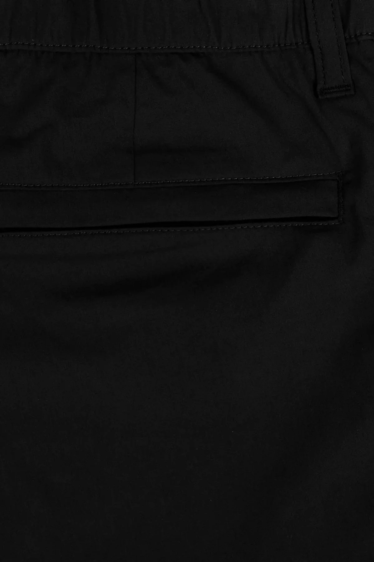 Bluemint Pamuklu Regular Fit Lastikli Bel Erkek Şort ACEBERMII 111 SİYAH - 5