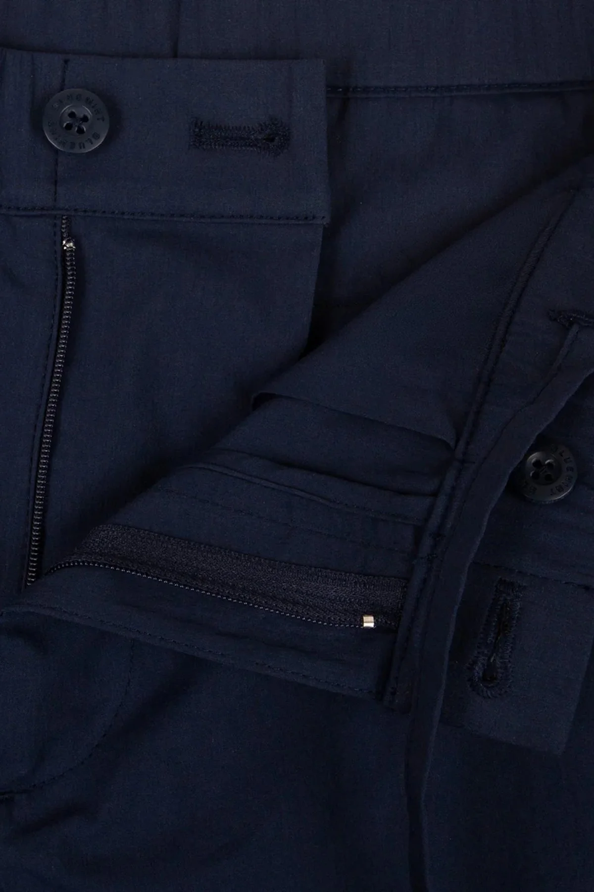 Bluemint Pamuklu Regular Fit Lastikli Bel Erkek Şort ACEBERMII 155 LACİVERT - 3