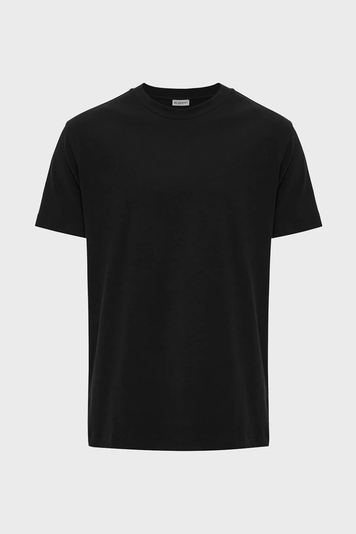 Bluemint Pamuklu Relaxed Fit Bisiklet Yaka Erkek T Shirt NOLAN 111 SİYAH - 2