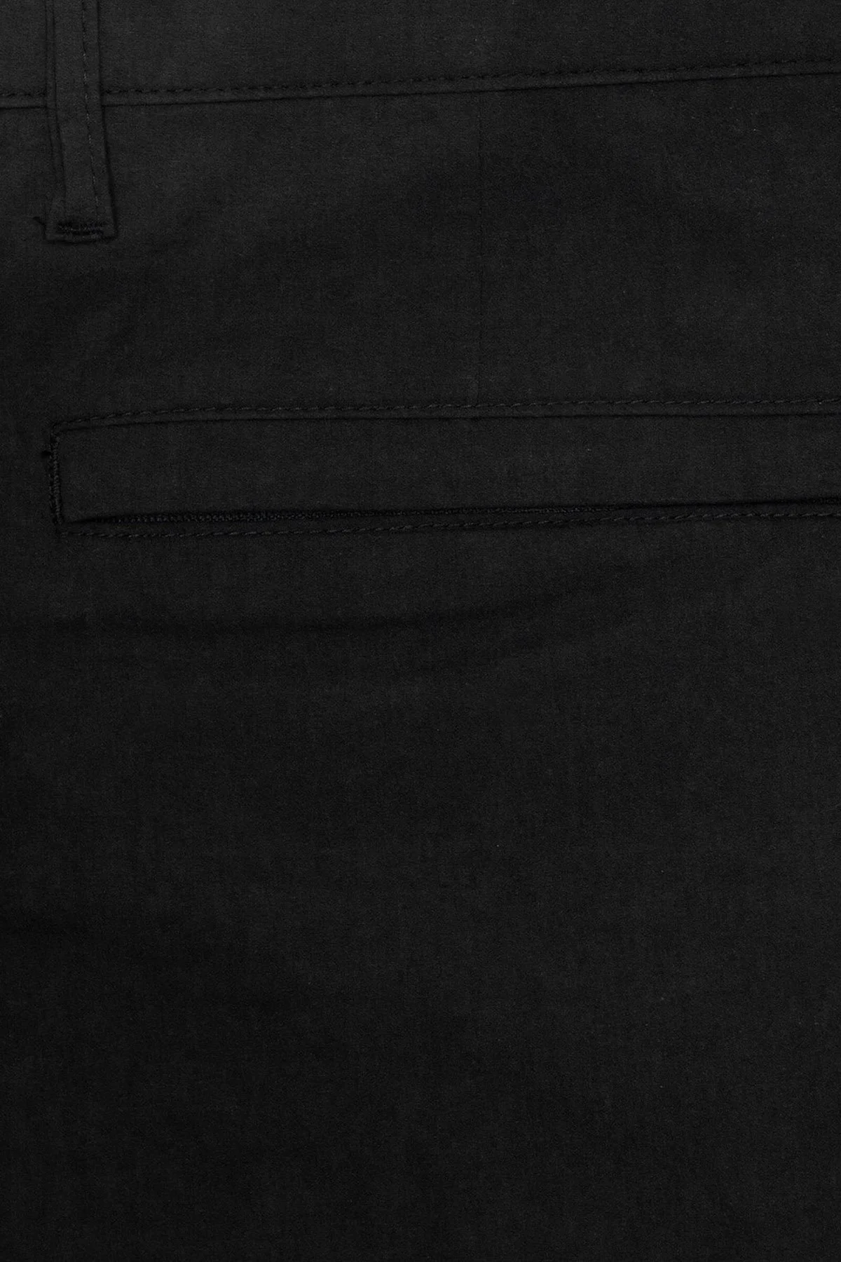 Bluemint Pamuklu Tailored Fit Normal Bel Bermuda Erkek Short BM25004255MS 111 SİYAH - 4