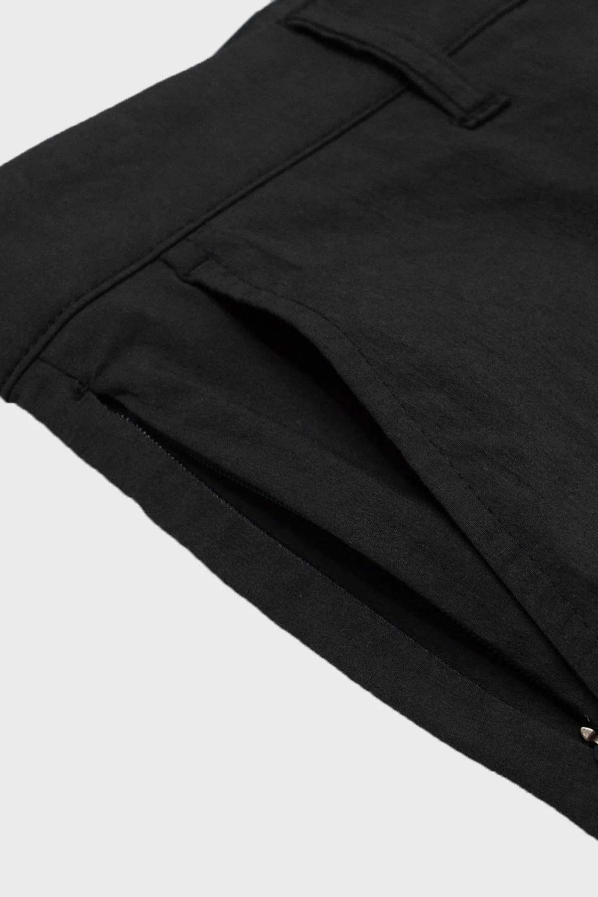 Bluemint Pamuklu Tailored Fit Normal Bel Bermuda Erkek Short BM25004255MS 111 SİYAH - 5