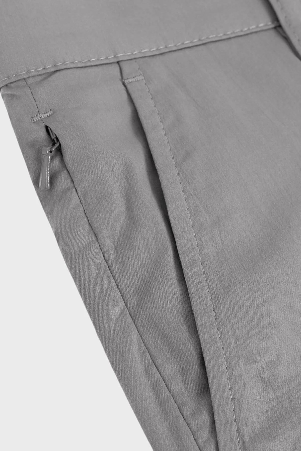 Bluemint Pamuklu Tailored Fit Normal Bel Bermuda Erkek Short BM25004255MS 1162 GRİ - 5