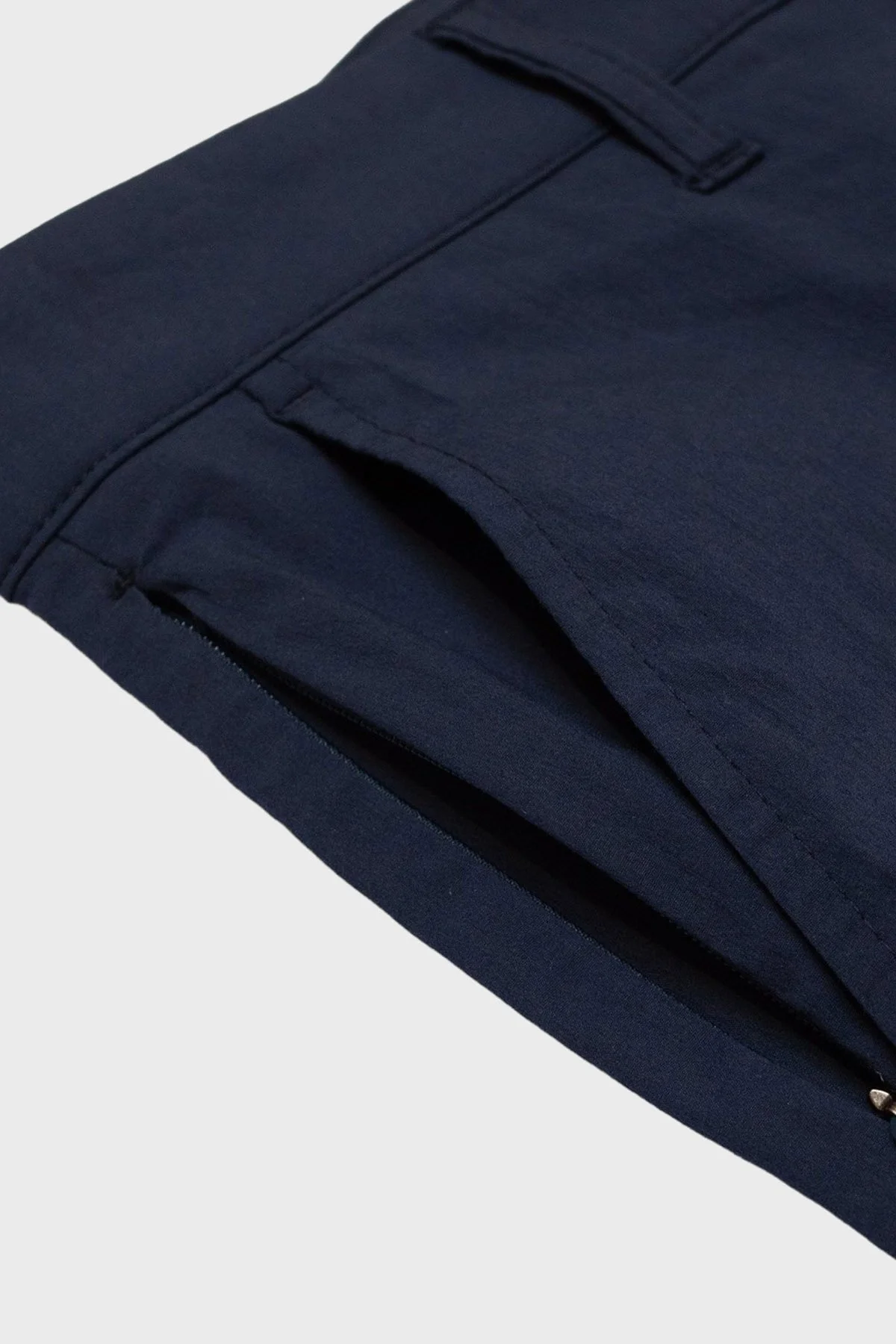 Bluemint Pamuklu Tailored Fit Normal Bel Bermuda Erkek Short BM25004255MS 155 LACİVERT - 5