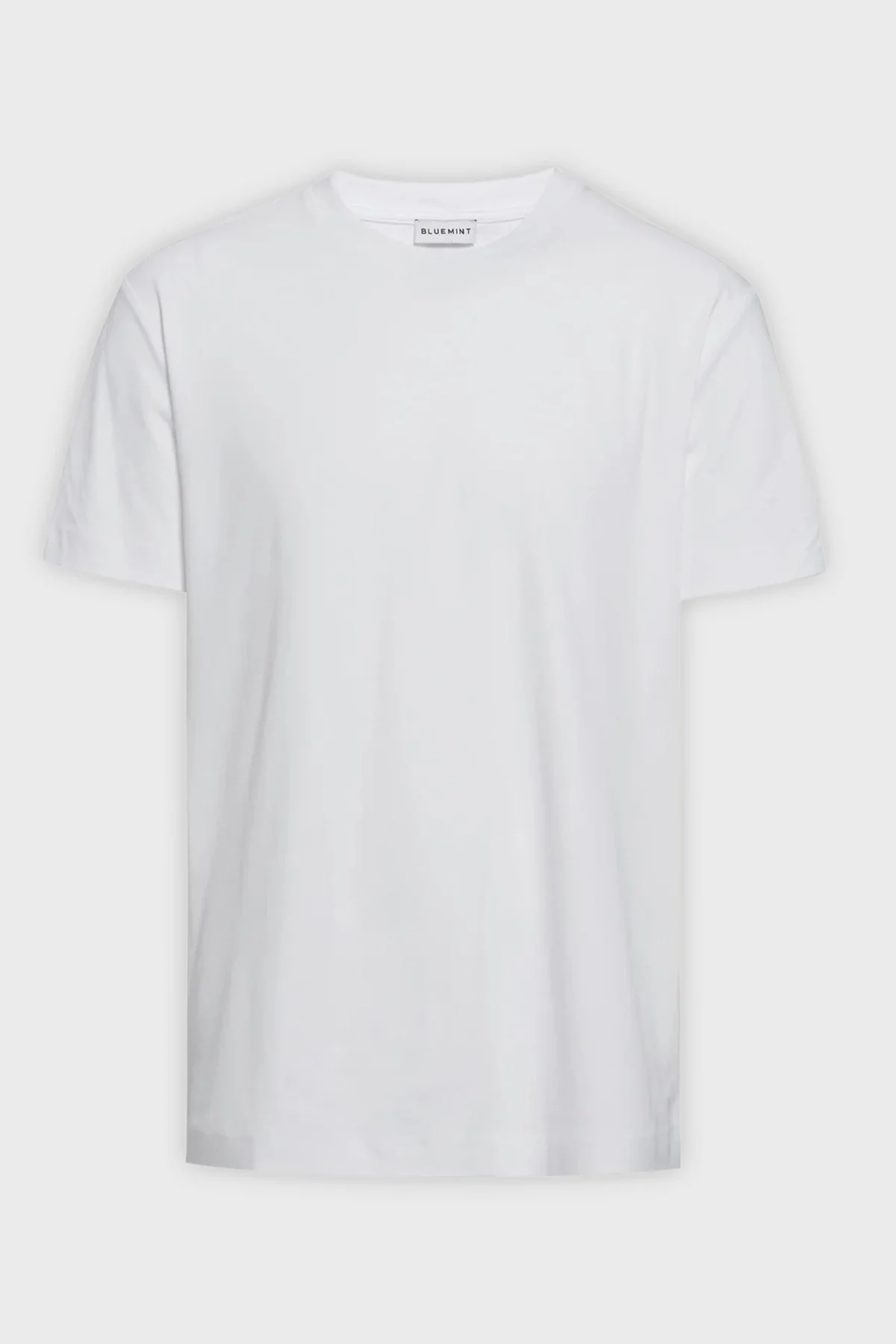 Bluemint Rahat % 100 Pamuk Bisiklet Yaka Erkek T Shirt NOLAN 112 BEYAZ - 2