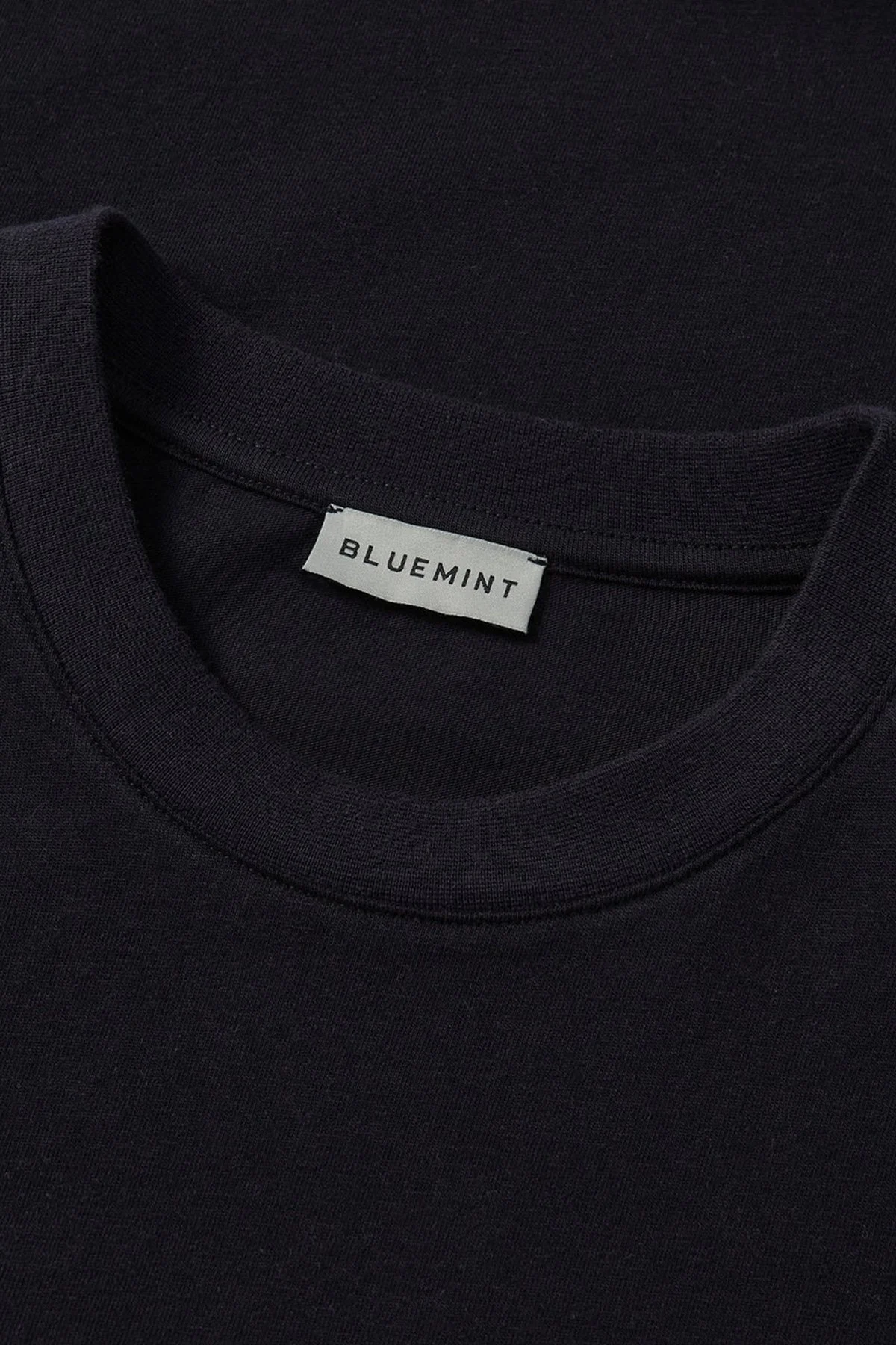 Bluemint Rahat % 100 Pamuk Bisiklet Yaka Erkek T Shirt NOLAN 155 LACİVERT - 3