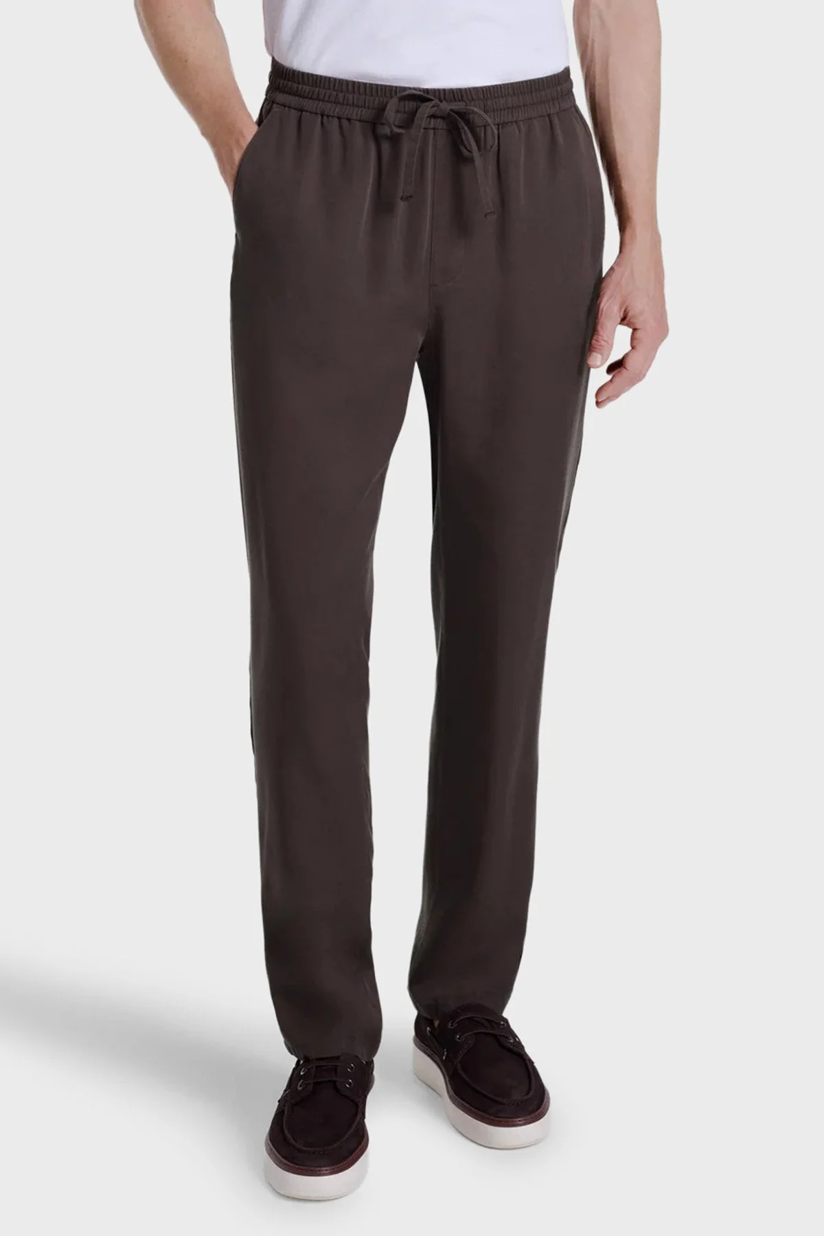 Bluemint Regular Fit Normal Bel Cepli Erkek Pantolon JOGGERTENSUM1 327 KAHVE - 1