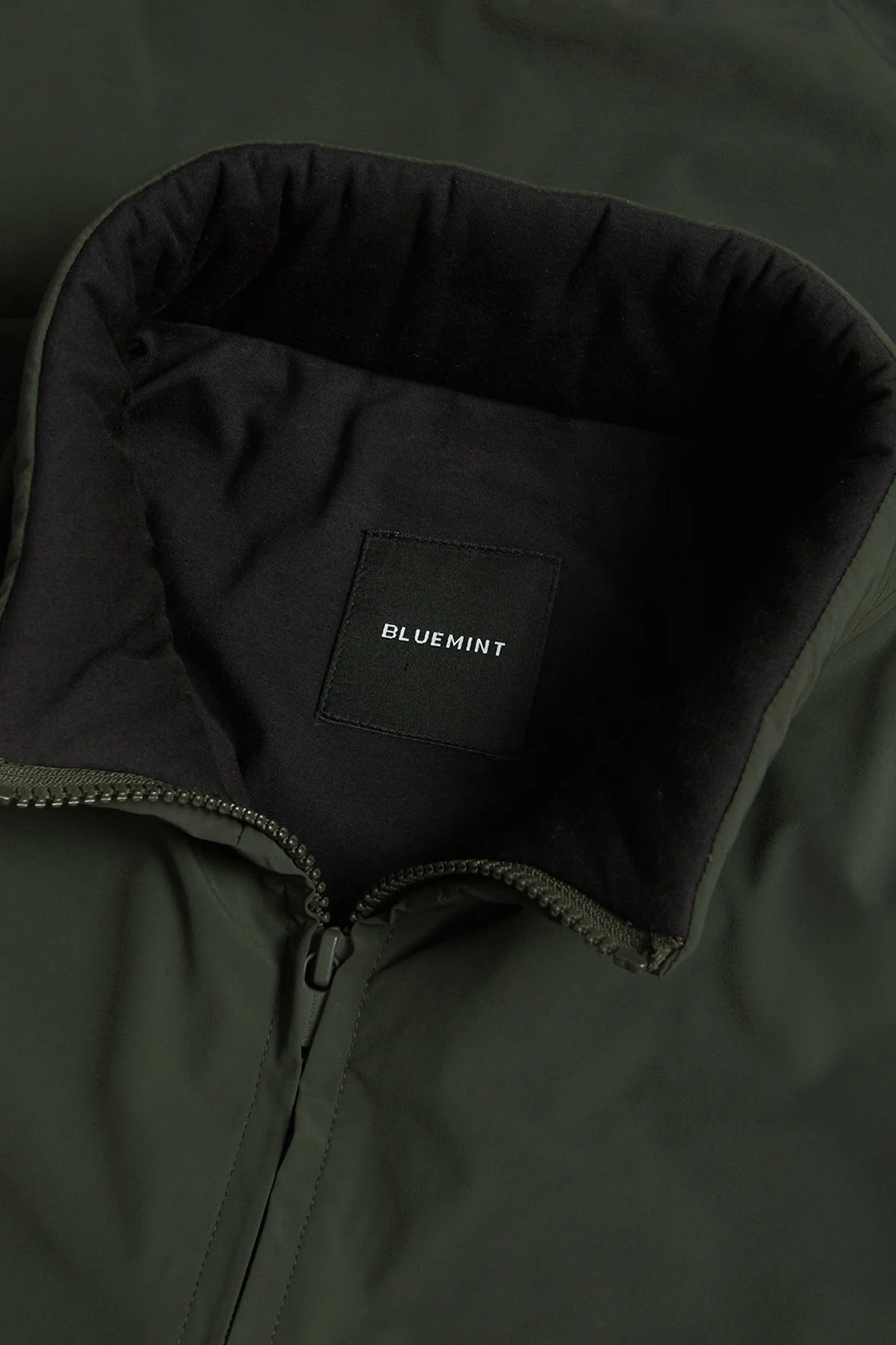 Bluemint Regular Fit Suya Dayanıklı Fermuarlı Dik Yaka Erkek Ceket BM24030471MW1 109 HAKİ - 6