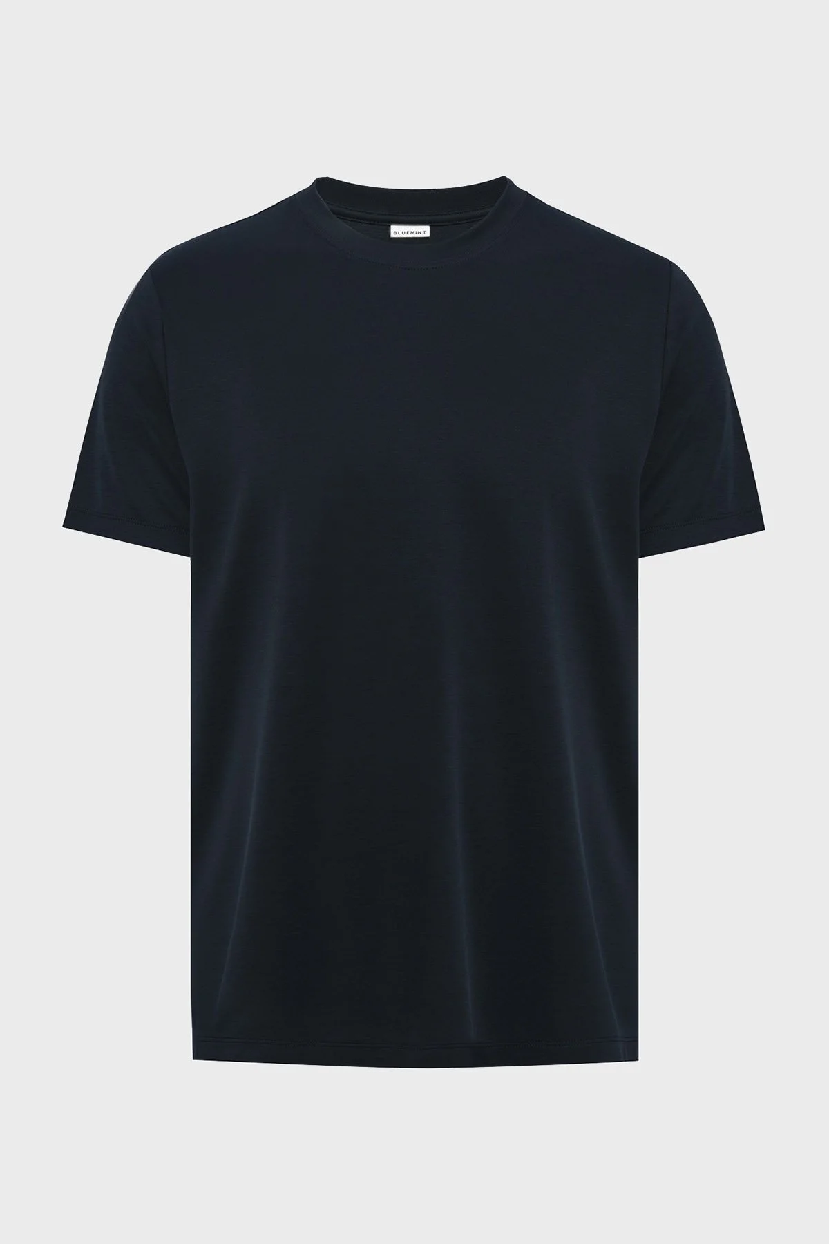 Bluemint Seth Comfort Fit Bisiklet Yaka Basic Erkek T Shirt BM25001333MW 155 LACİVERT - 4