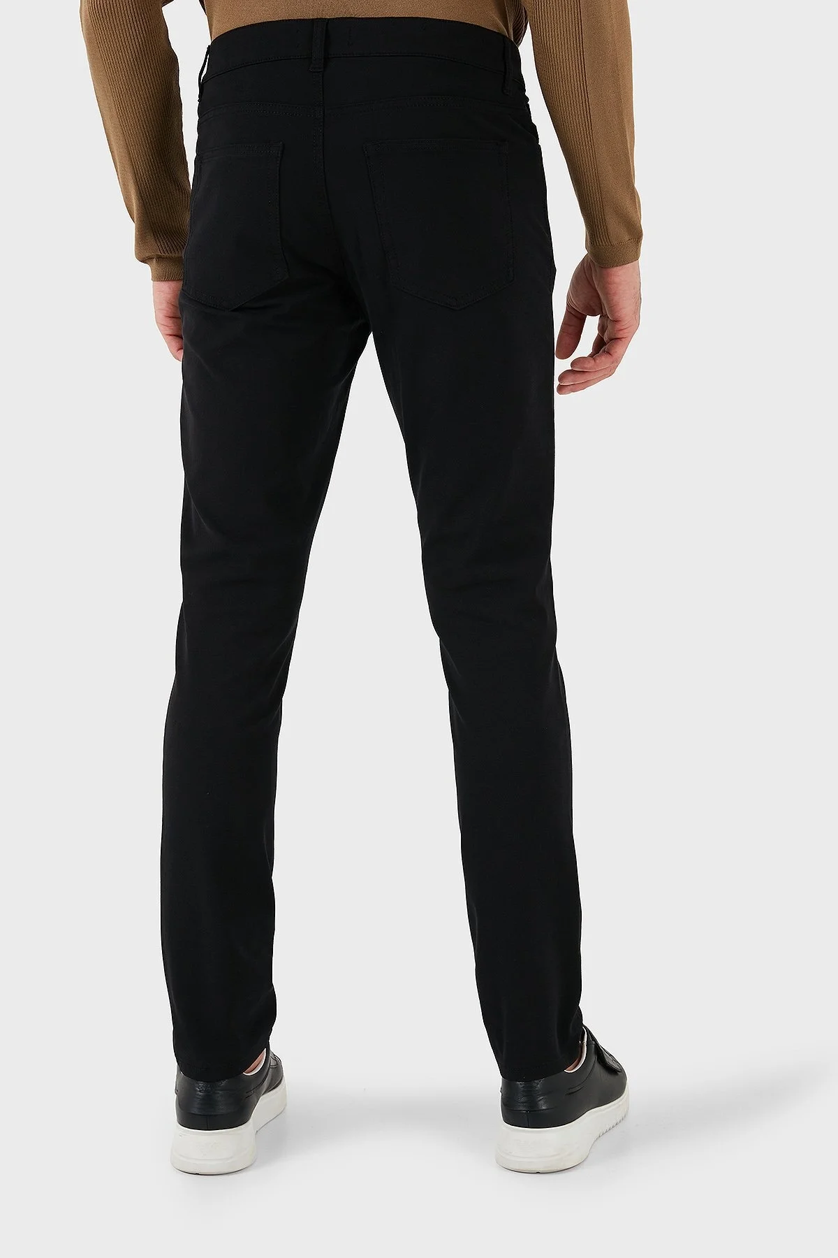 Bluemint Streç Pamuklu Regular Fit Normal Bel Düz Paça Jeans Erkek Kot Pantolon BM23009178MS 111 SİYAH - 2