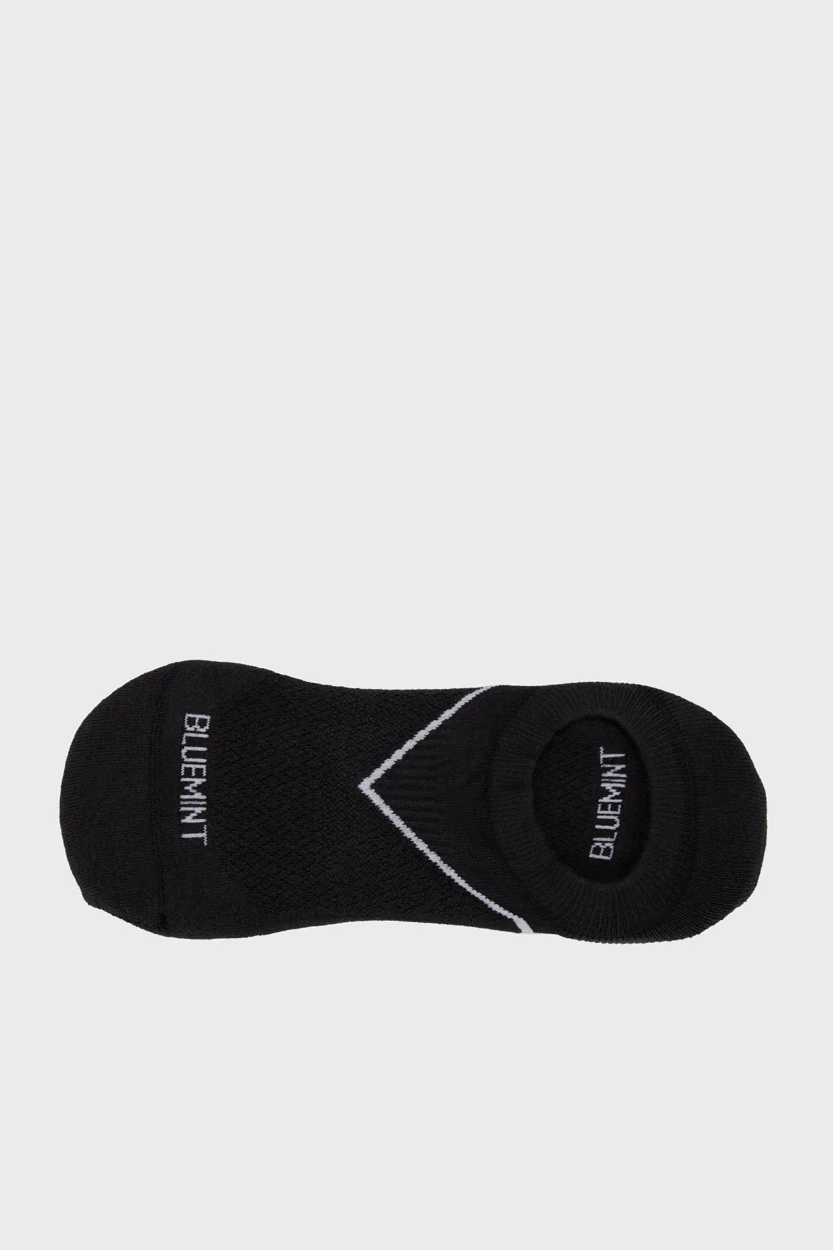 Bluemint Streç Pamuklu Şerit Detaylı 3 Pack Bilek Erkek Çorap BM24023560A4 111 SİYAH - 2