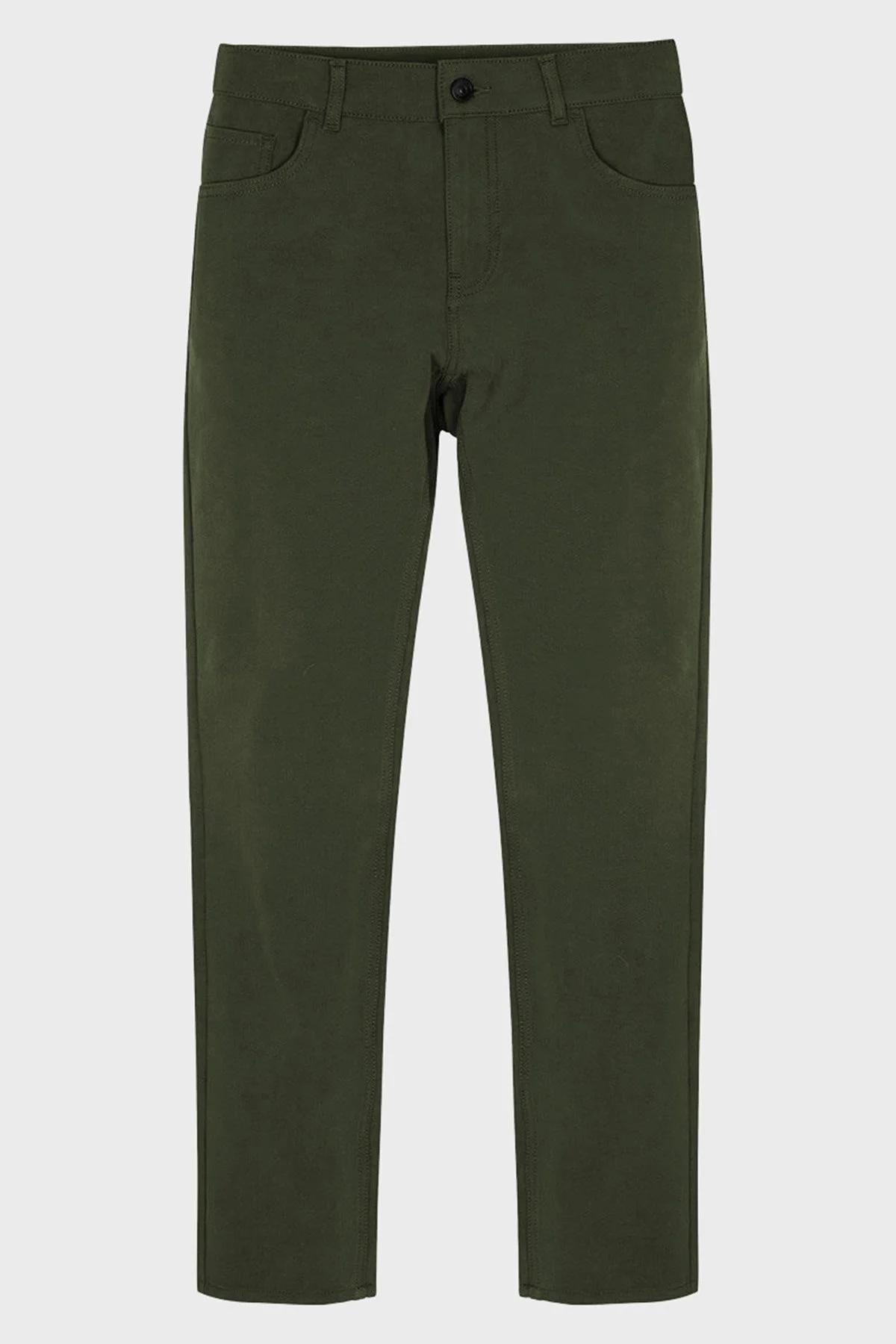 Bluemint Streç Pamuklu Slim Fit Normal Bel Düz Paça Erkek Pantolon BM23009178MS 555 Olive - 5