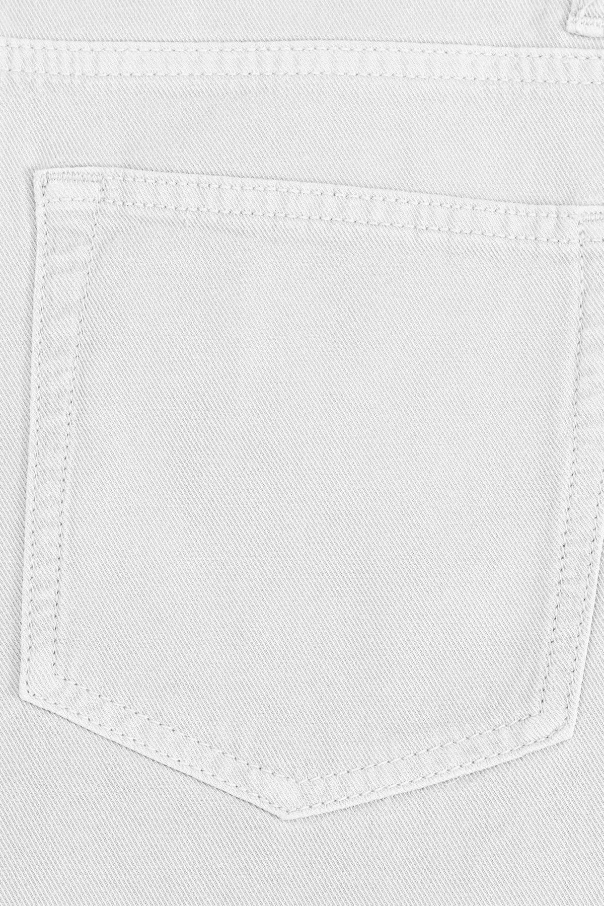 Bluemint Streç Pamuklu Tapered Fit Daralan Paça Erkek Pantolon BM25009361MS 112 BEYAZ - 4