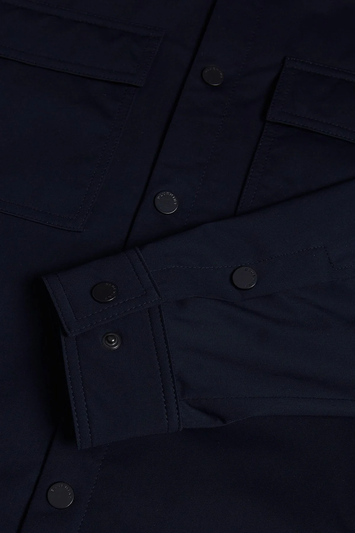 Bluemint Su Geçirmez Comfort Fit Cepli Erkek Gömlek Ceket BM24030337MW 167 LACİVERT - 4