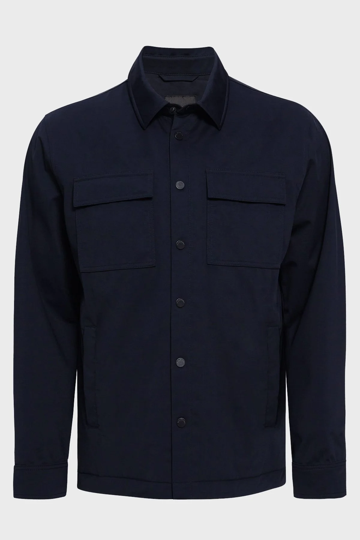 Bluemint Su Geçirmez Comfort Fit Cepli Erkek Gömlek Ceket BM24030337MW 167 LACİVERT - 5