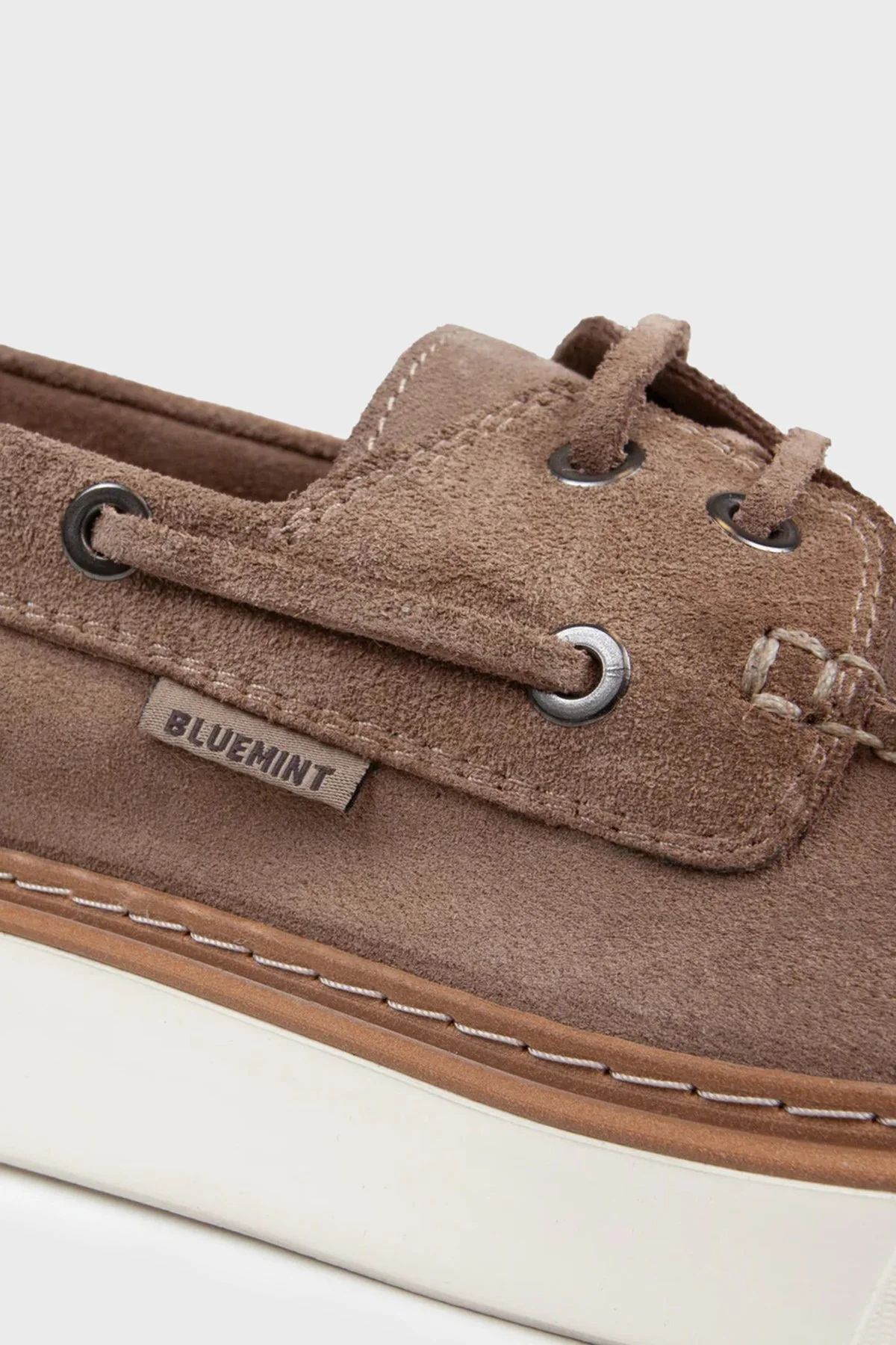 Bluemint Süet Loafer Erkek Ayakkabı PIETRO 316 BEJ - 4