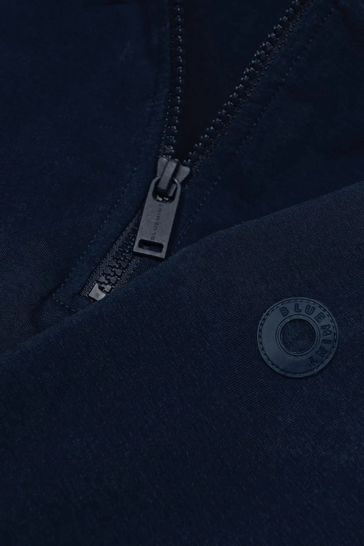 Bluemint Wesley Streç Pamuklu Regular Fit Dik Yaka Erkek Sweat BM22019247MW 155 LACİVERT - 4