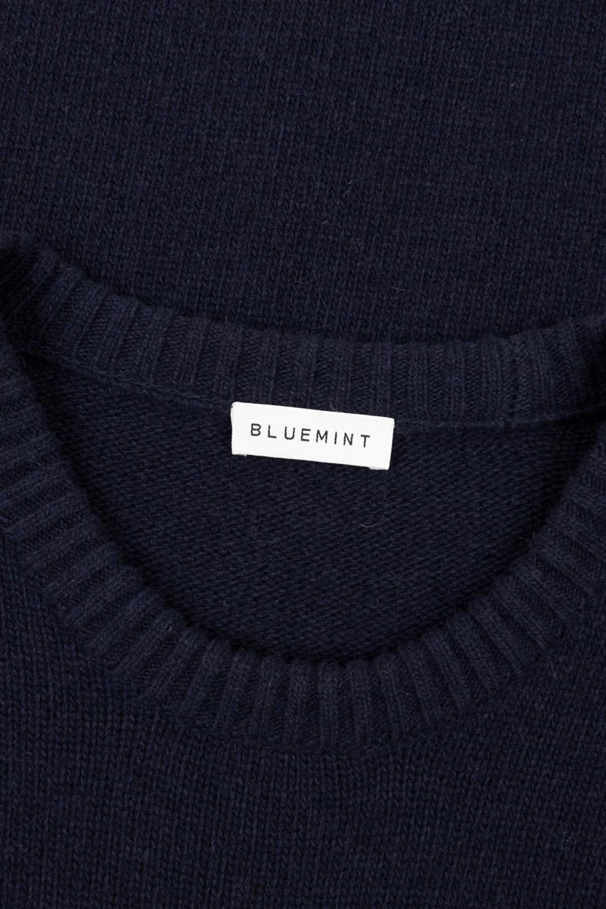 Bluemint Yün Karışım Comfort Fit Nakışlı Detaylı Erkek Kazak BM25019728MW1 256 LACİVERT - 5