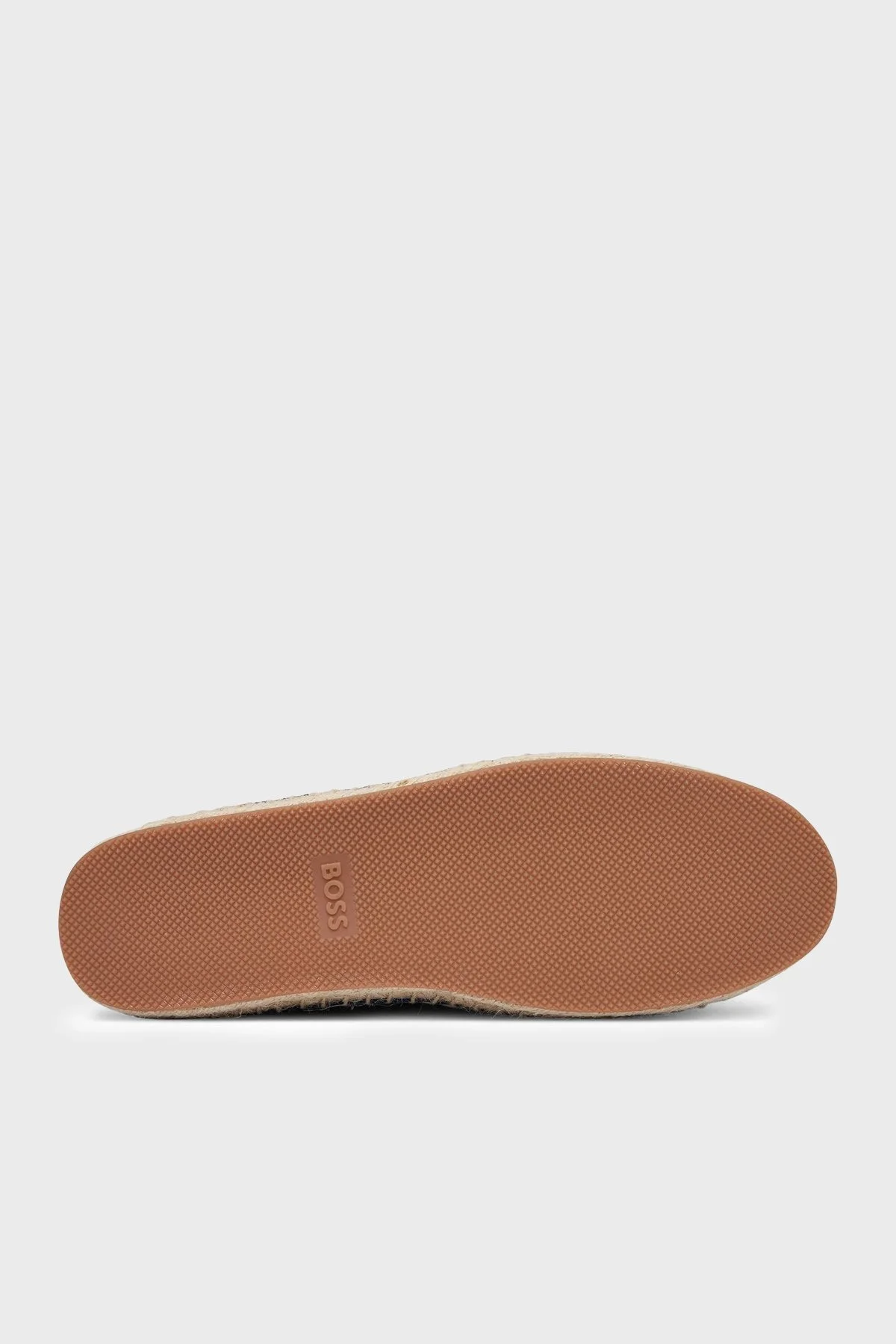 Boss % 100 Deri Erkek Espadril 50563149 401 LACİVERT - 6
