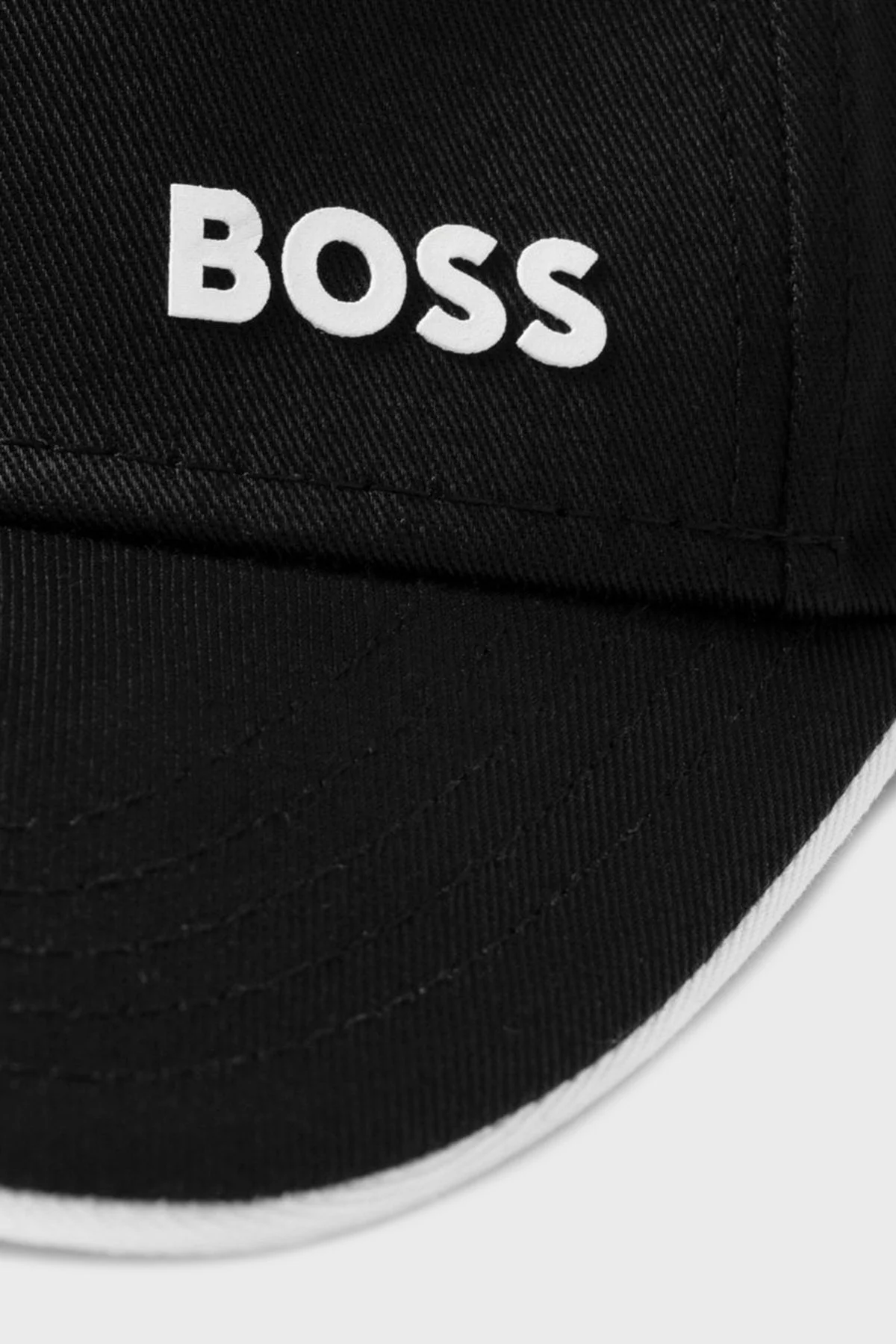 Boss % 100 Pamuk Logo Baskılı Erkek Şapka 50519219 002 SİYAH - 7