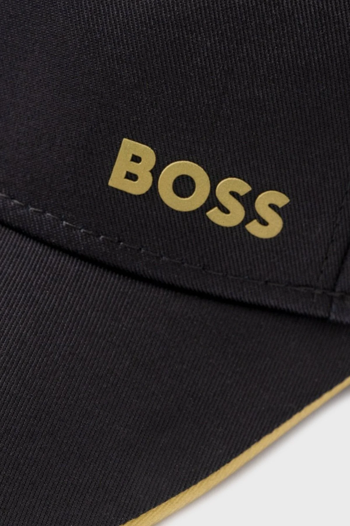 Boss % 100 Pamuk Logo Baskılı Erkek Şapka 50519219 711 SİYAH - 3
