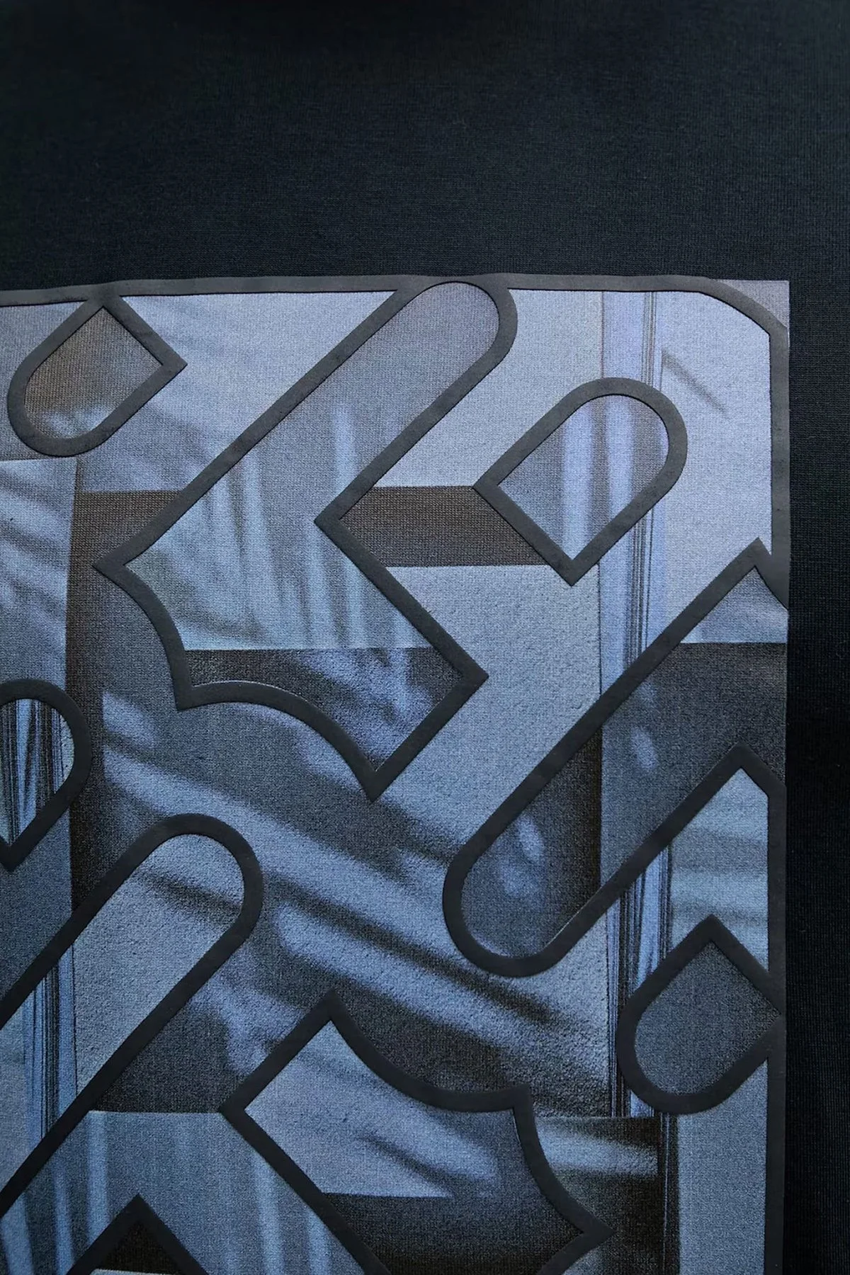 Boss % 100 Pamuk Regular Fit Bisiklet Yaka Desenli Erkek T Shirt 50538438 404 LACİVERT - 8