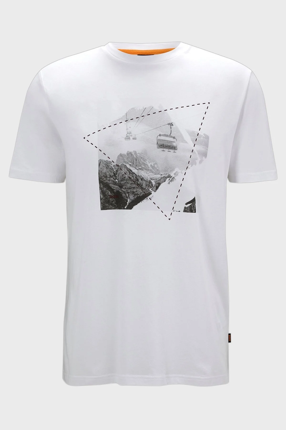 Boss % 100 Pamuk Regular Fit Bisiklet Yaka Erkek T Shirt 50478791 100 BEYAZ - 5