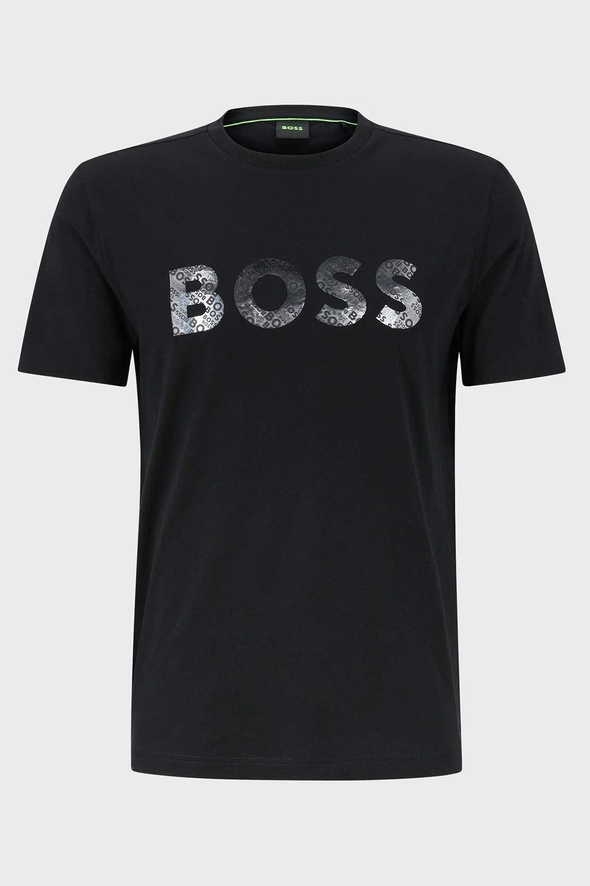 Boss % 100 Pamuk Regular Fit Bisiklet Yaka Erkek T Shirt 50488833 001 SİYAH - 5