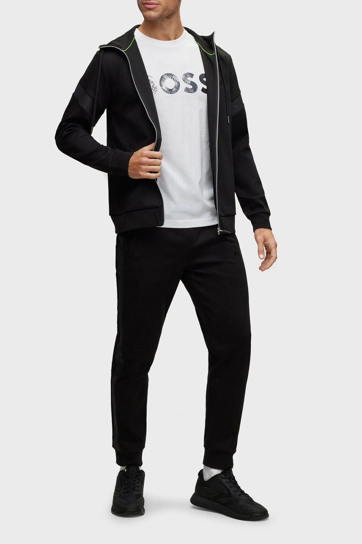 Boss % 100 Pamuk Regular Fit Bisiklet Yaka Erkek T Shirt 50488833 100 BEYAZ - 3