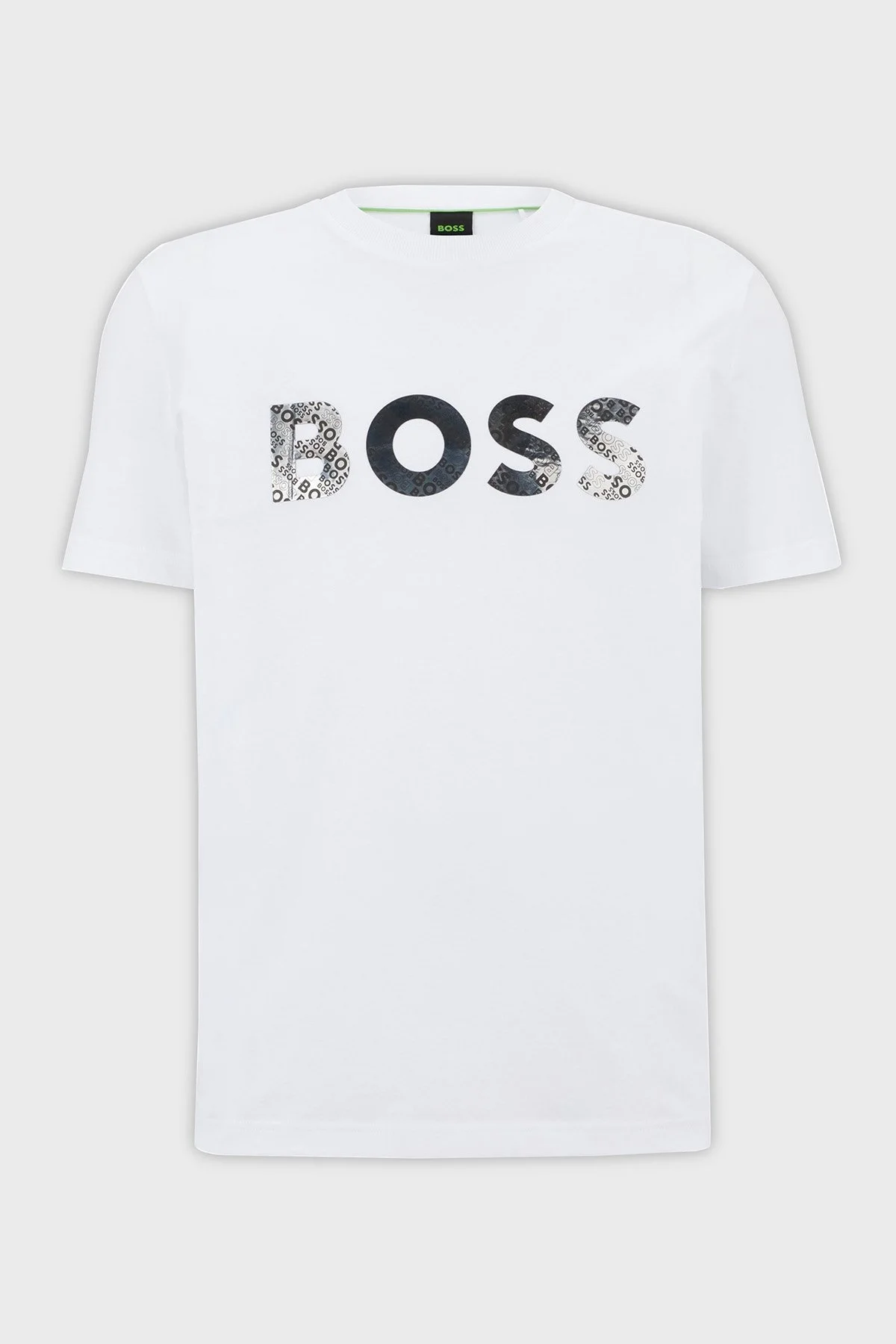 Boss % 100 Pamuk Regular Fit Bisiklet Yaka Erkek T Shirt 50488833 100 BEYAZ - 5