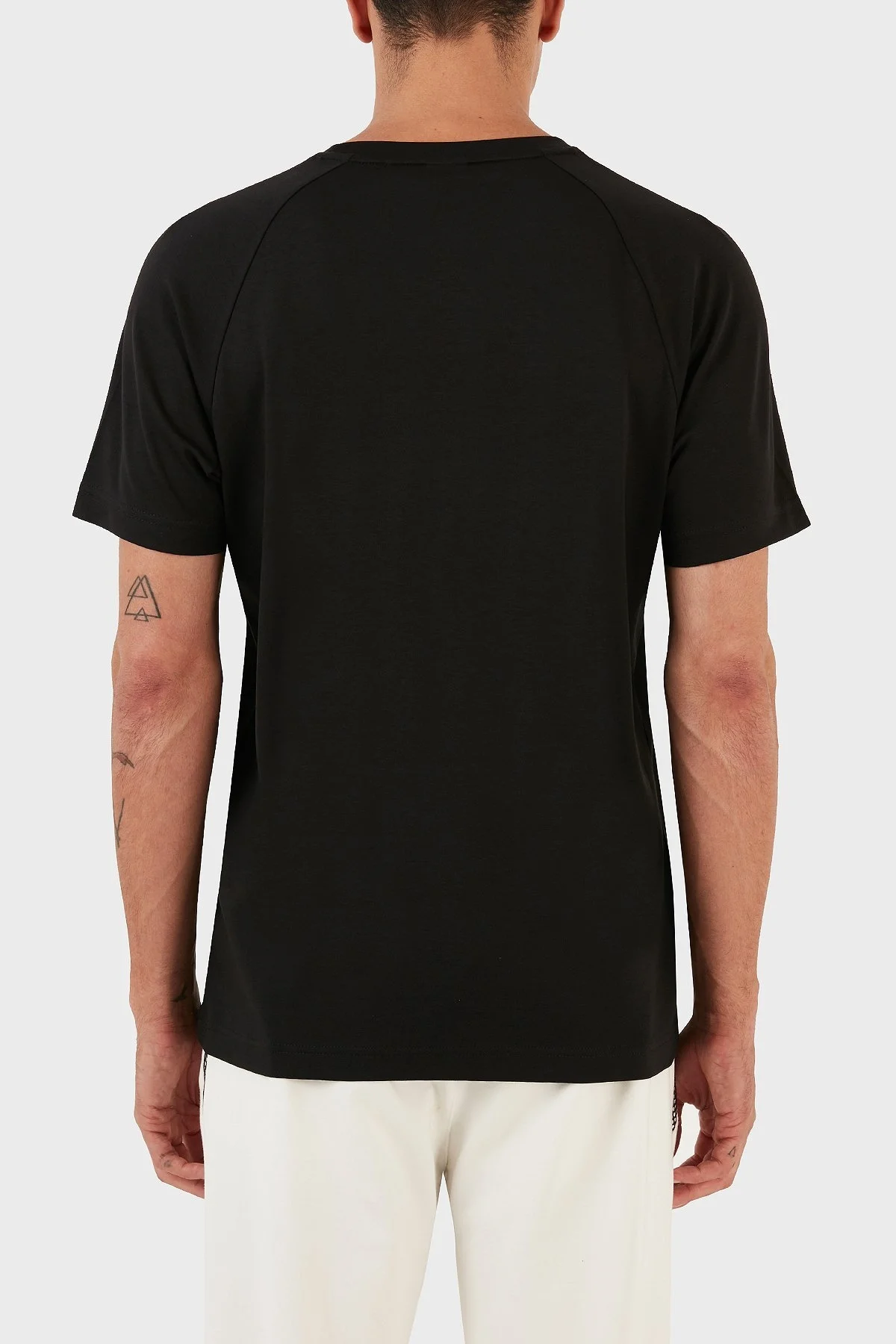 Boss % 100 Pamuk Regular Fit Bisiklet Yaka Erkek T Shirt 50494374 001 SİYAH - 2