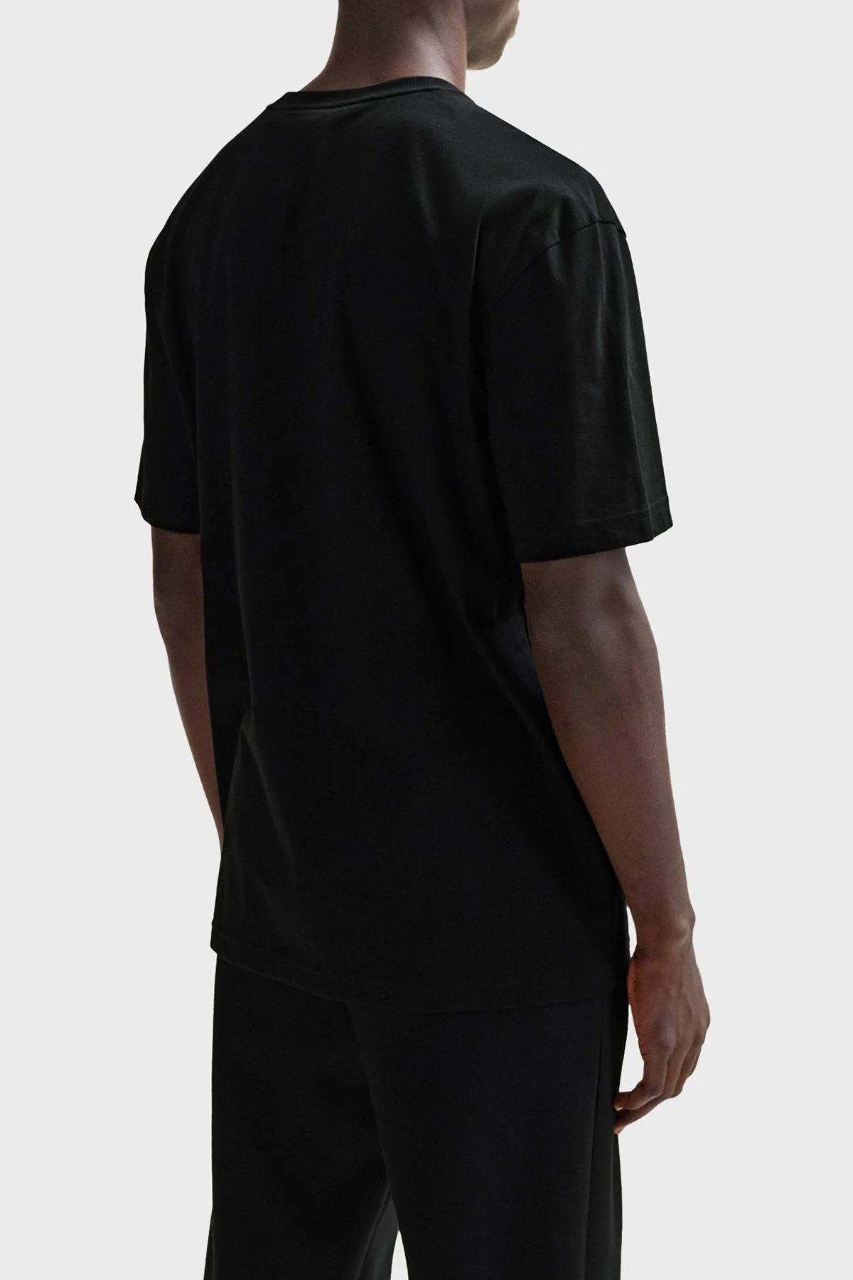 Boss % 100 Pamuk Regular Fit Bisiklet Yaka Erkek T Shirt 50506339 001 SİYAH - 3