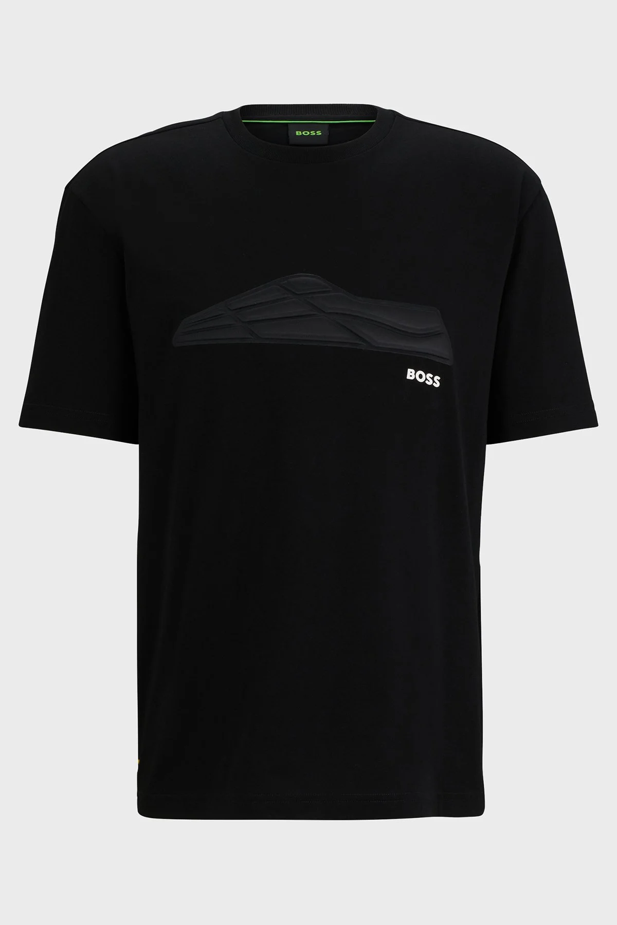 Boss % 100 Pamuk Regular Fit Bisiklet Yaka Erkek T Shirt 50506339 001 SİYAH - 5