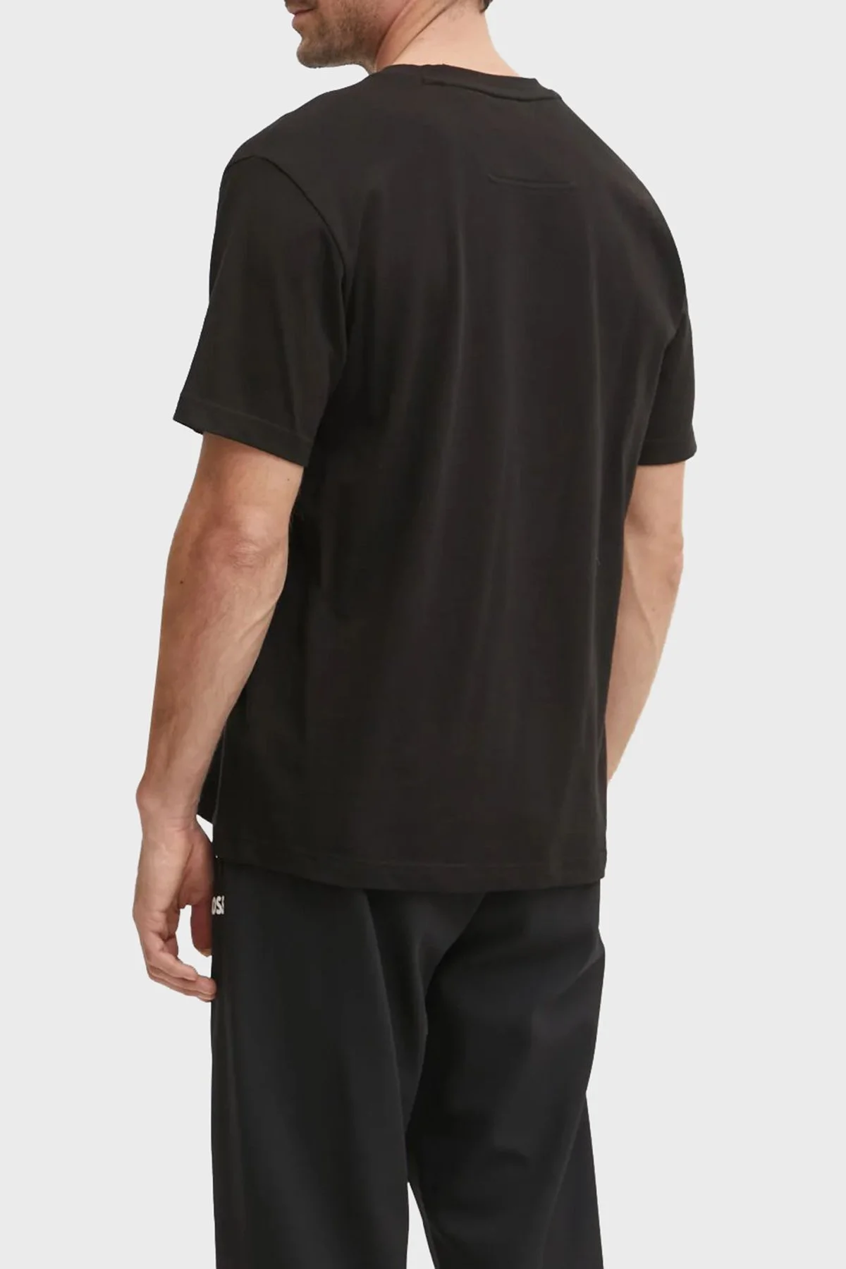 Boss % 100 Pamuk Regular Fit Bisiklet Yaka Erkek T Shirt 50530997 001 SİYAH - 3