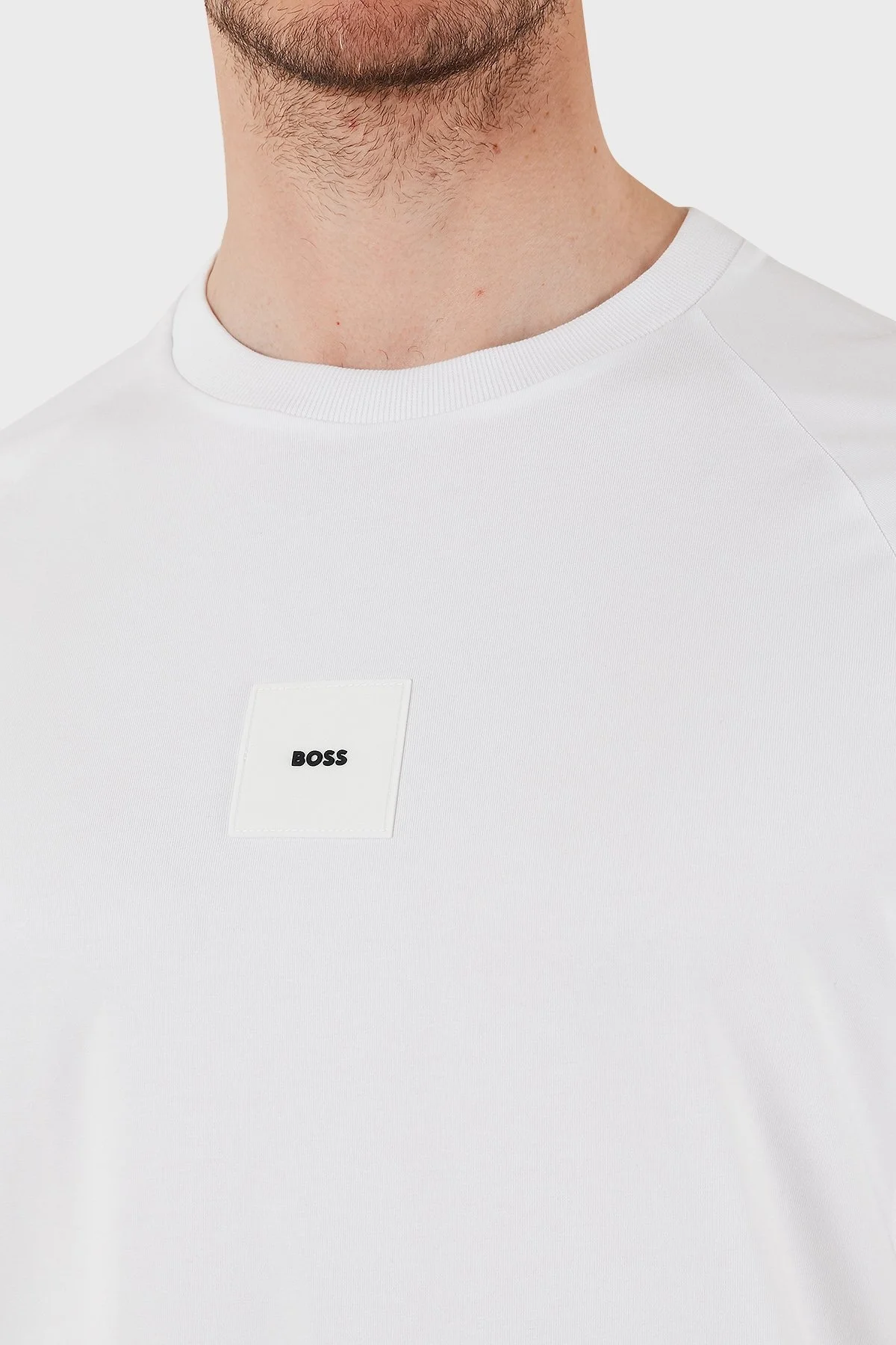 Boss % 100 Pamuk Regular Fit Bisiklet Yaka Erkek T Shirt 50537846 100 BEYAZ - 5